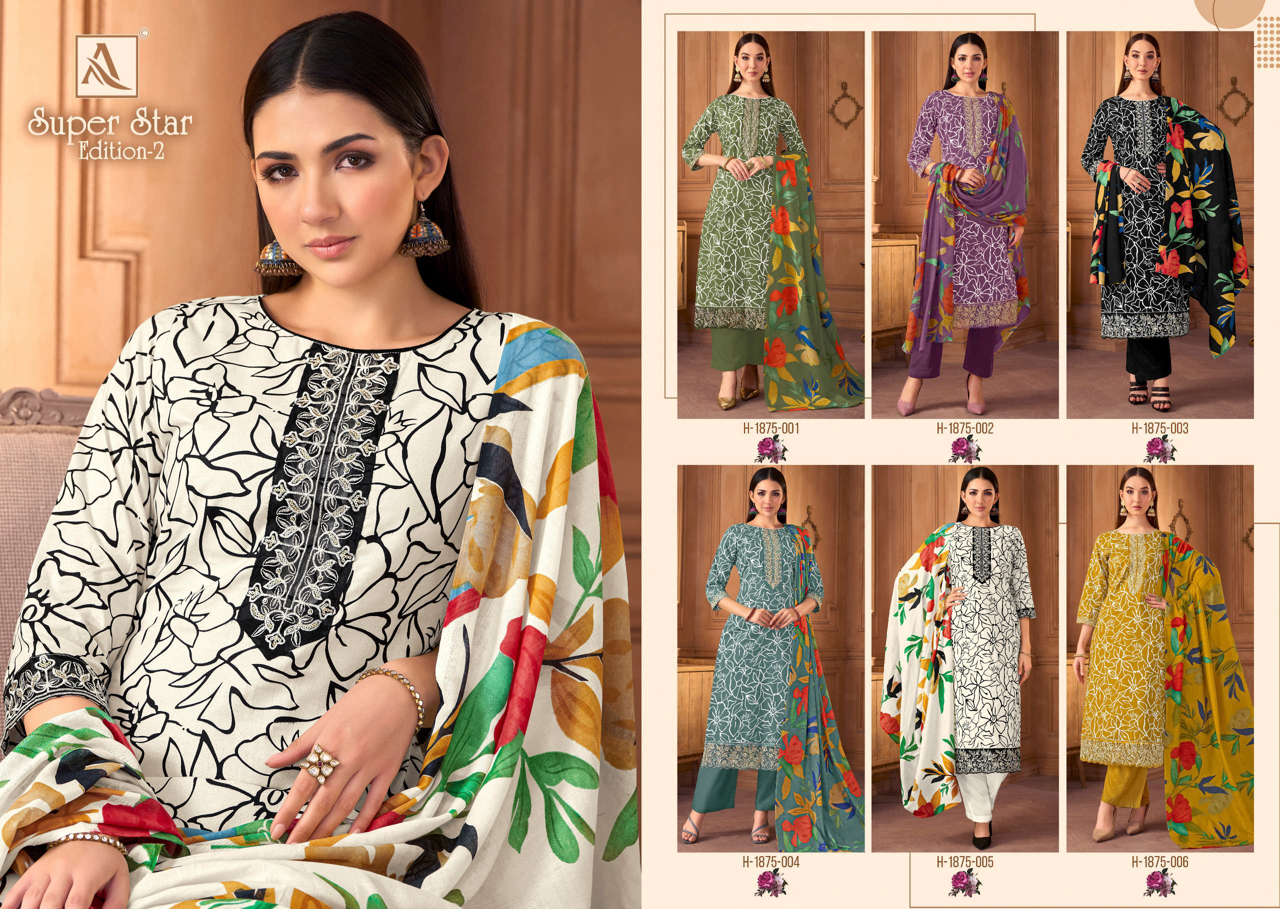 ALOK SUITS SUPER STAR VOL 2 