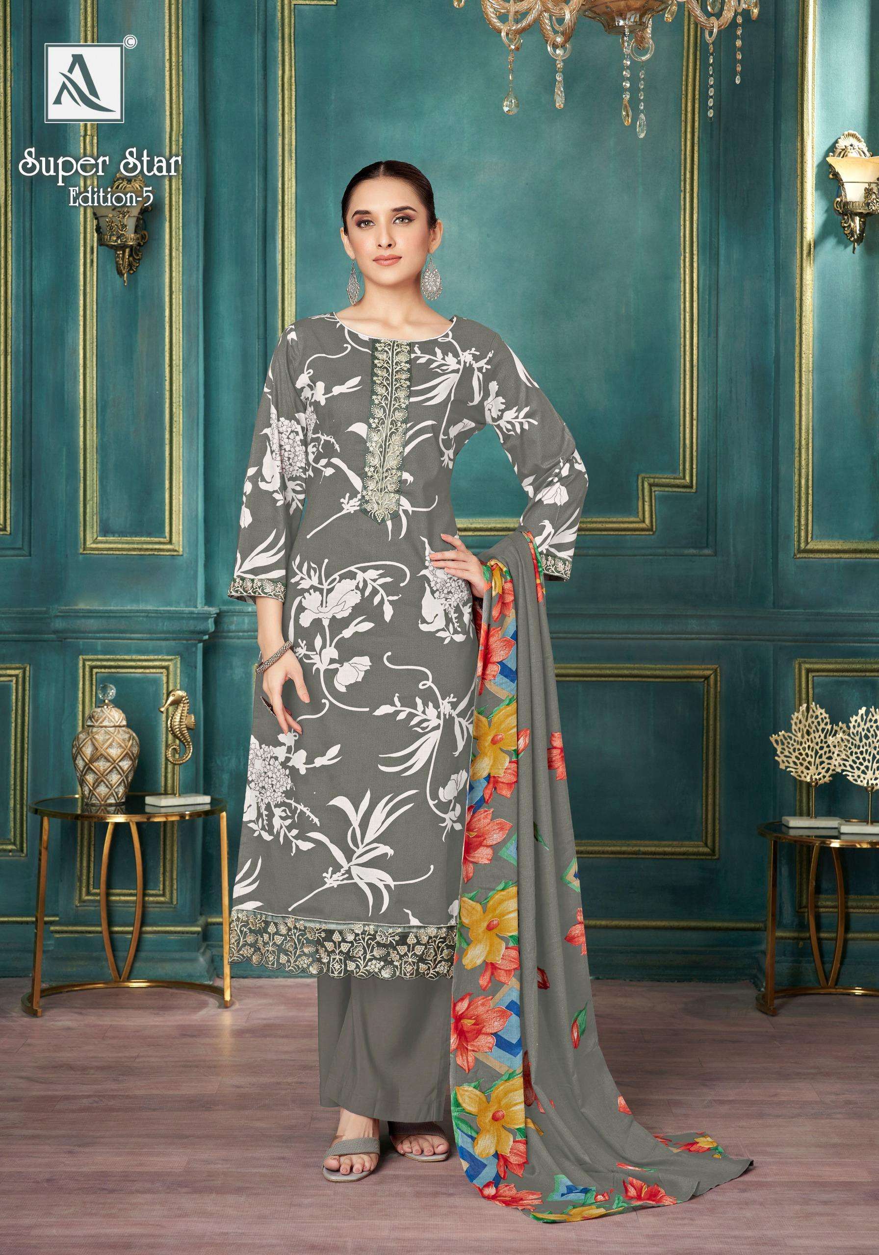 ALOK SUITS SUPER STAR VOL 5 