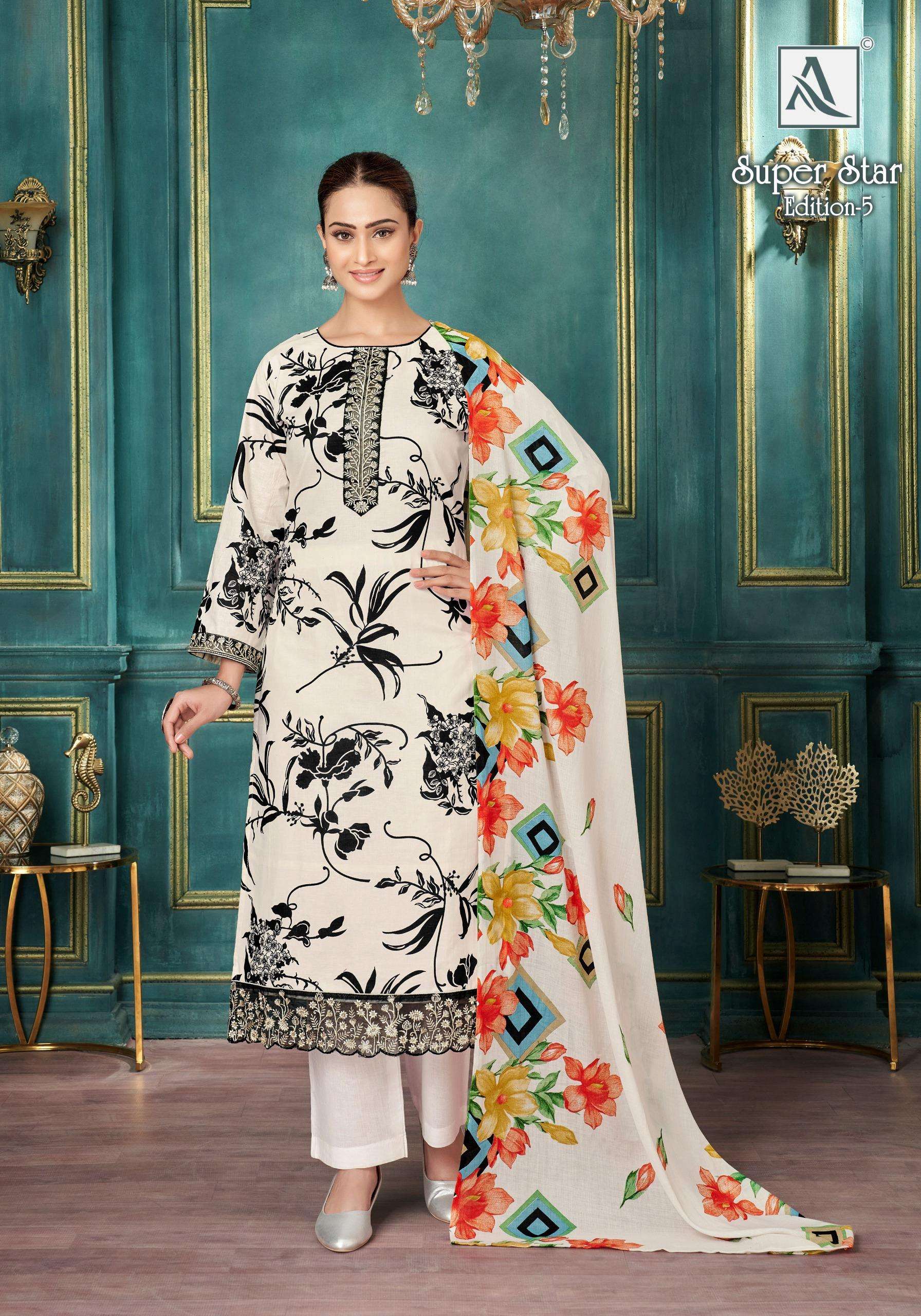 ALOK SUITS SUPER STAR VOL 5 