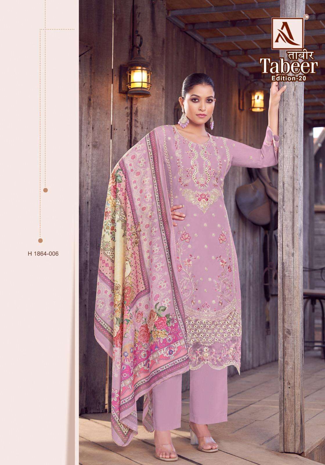 ALOK SUITS TABEER VOL 20