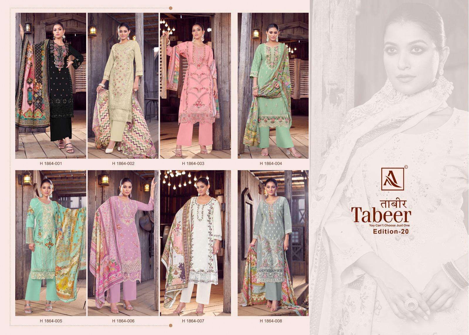 ALOK SUITS TABEER VOL 20