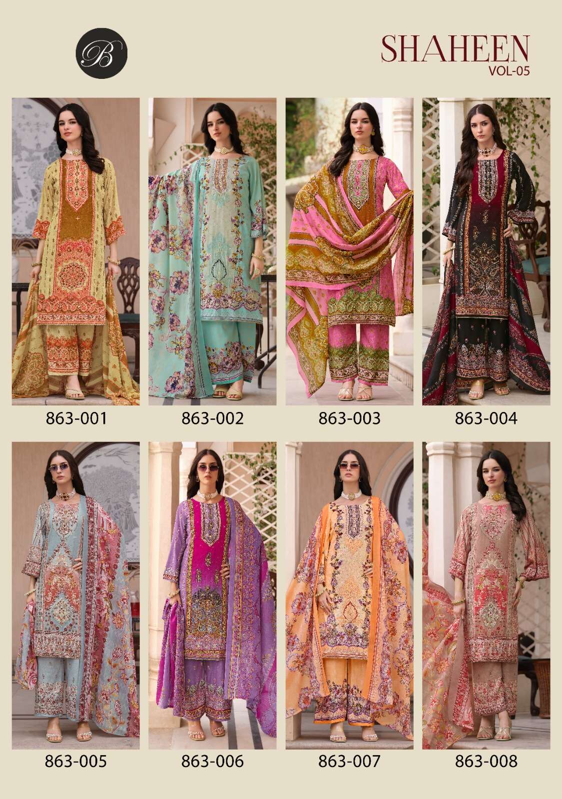 BELLIZA DESIGNER STUDIO SHAHEEN VOL 5