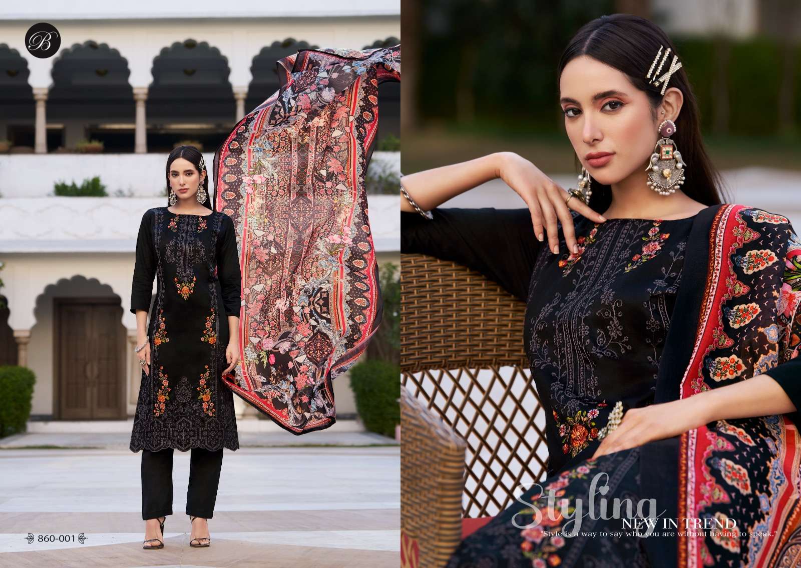 BELLIZA DESIGNER STUDIO ZARQASH VOL 6