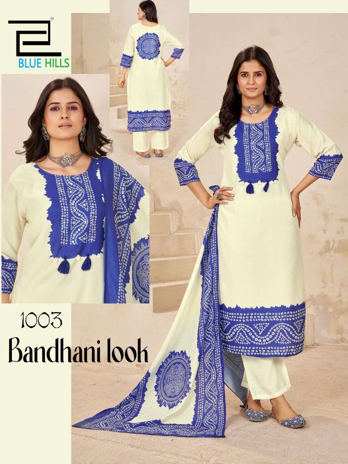 BLUE HILLS BHANDANI  LOOK