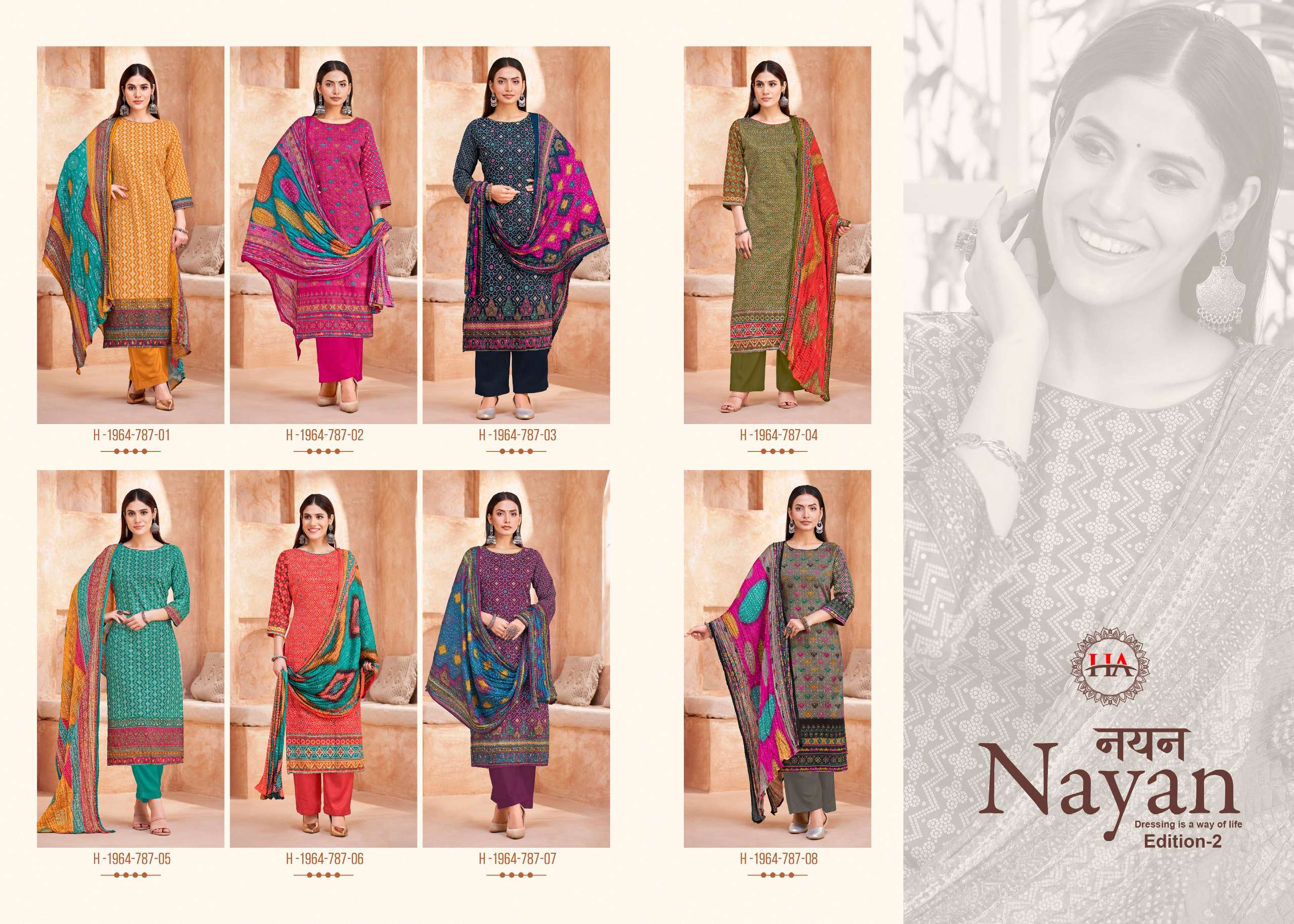 HARSHIT FASHION HUB NAYAN EDITION 2