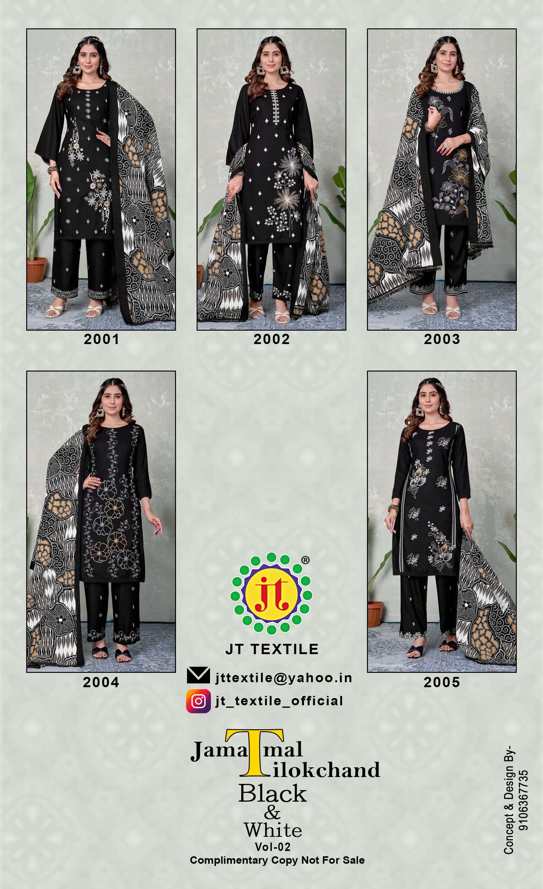 JT BLACK & WHITE VOL 2 