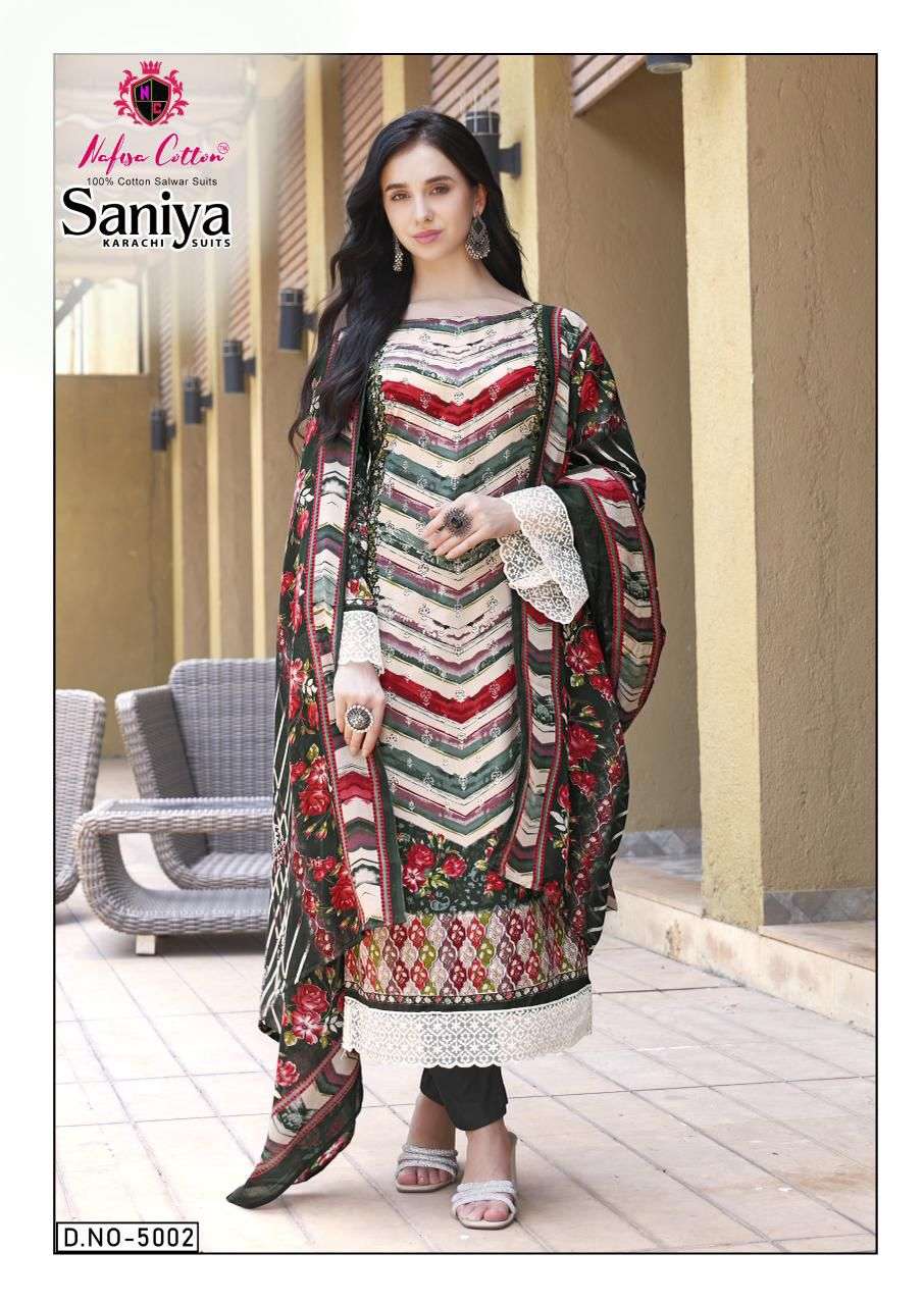 NAFISA COTTON SANIYA KARACHI SUITS VOL 5 