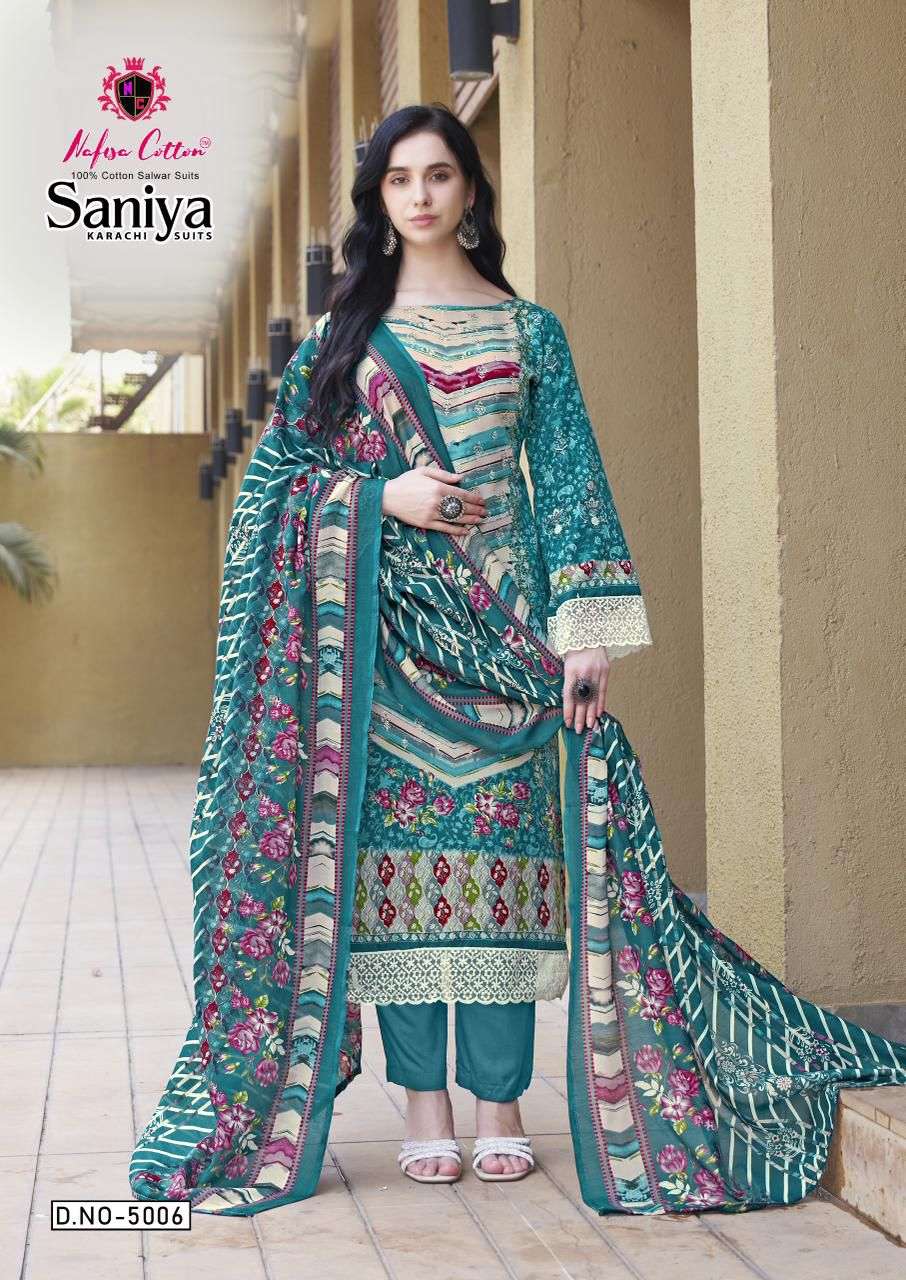 NAFISA COTTON SANIYA KARACHI SUITS VOL 5 