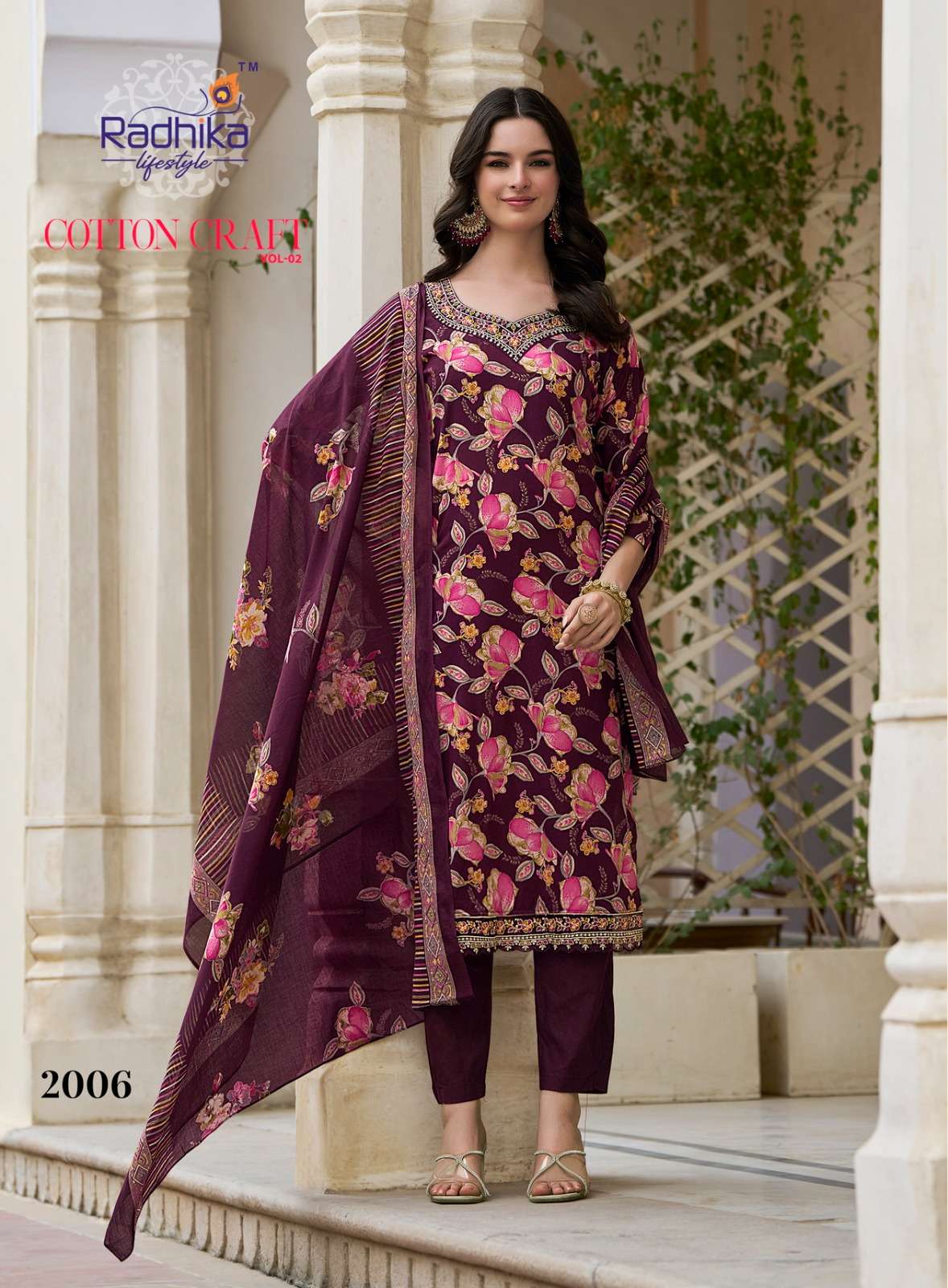 RADHIKA LIFE STYLE COTTON CRAFT VOL 2