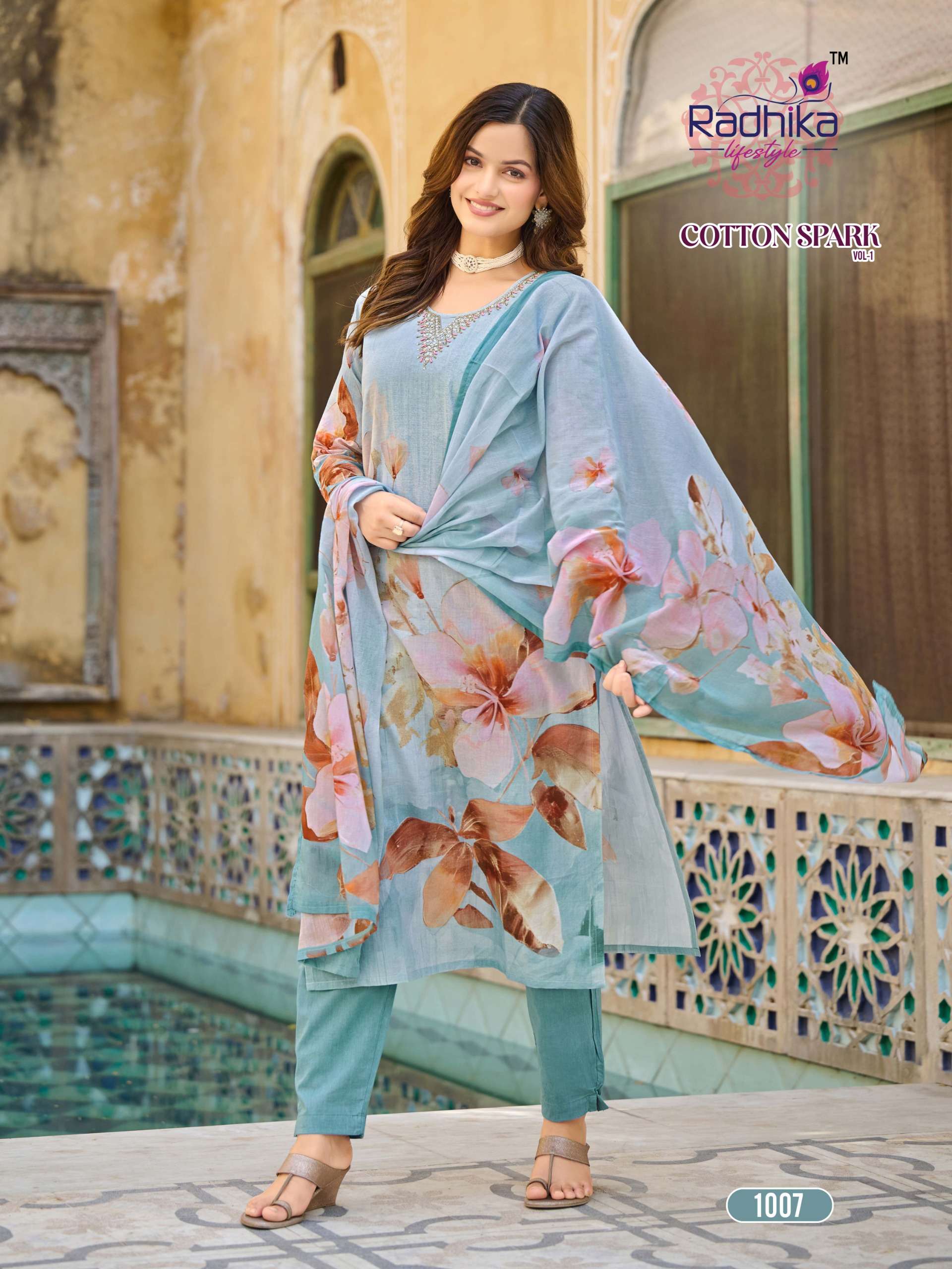 RADHIKA LIFE STYLE COTTON SPARK VOL 1