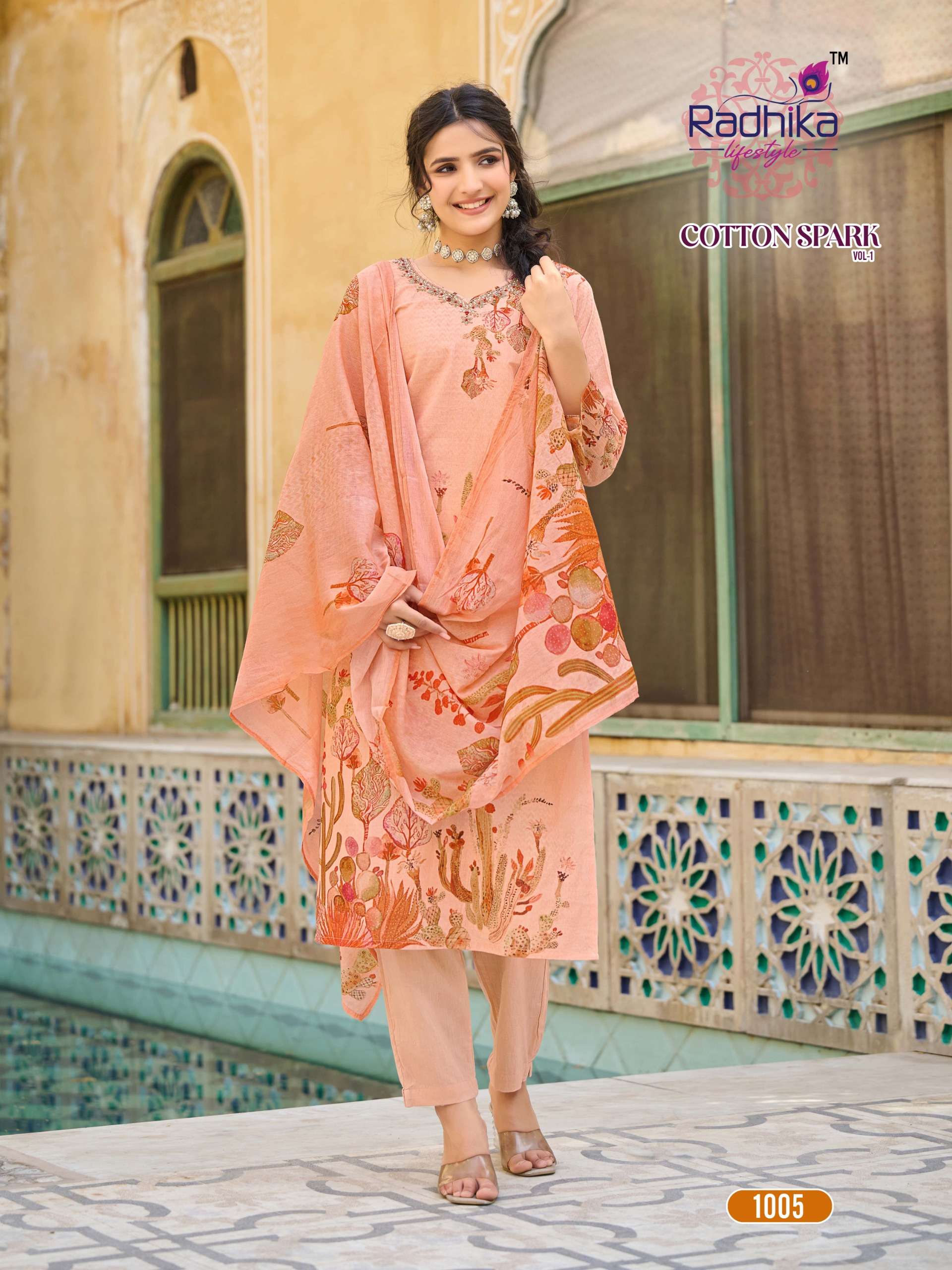 RADHIKA LIFE STYLE COTTON SPARK VOL 1