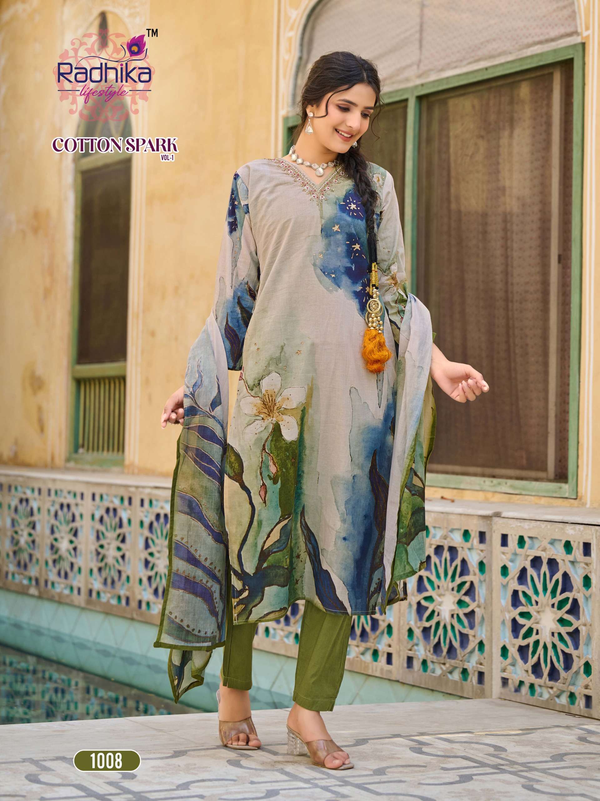 RADHIKA LIFE STYLE COTTON SPARK VOL 1