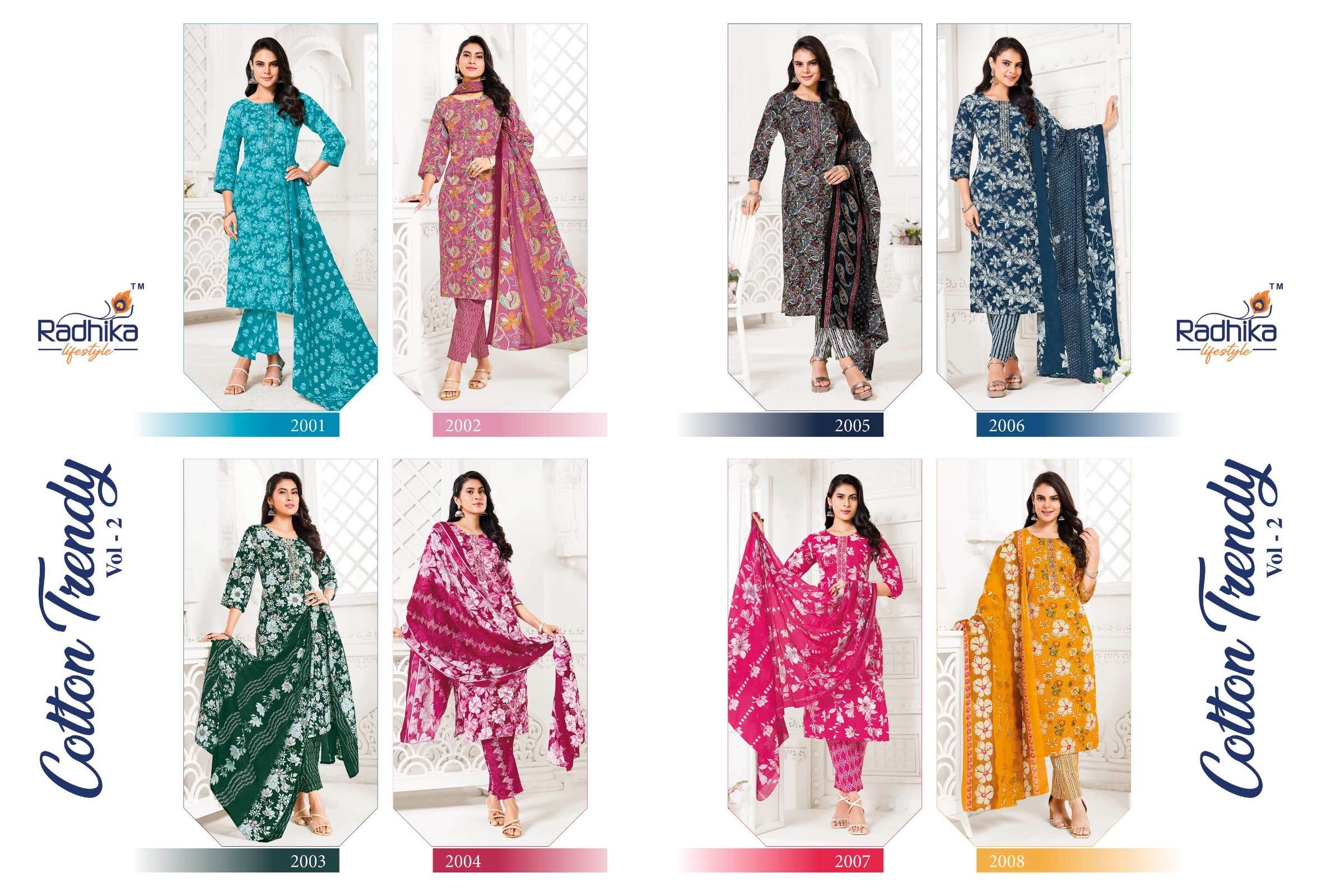 RADHIKA LIFE STYLE COTTON TRENDY VOL 2 