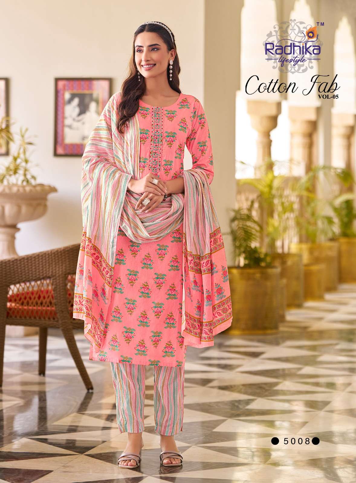 RADHIKA LIFESTYLE COTTON FAB VOL 5