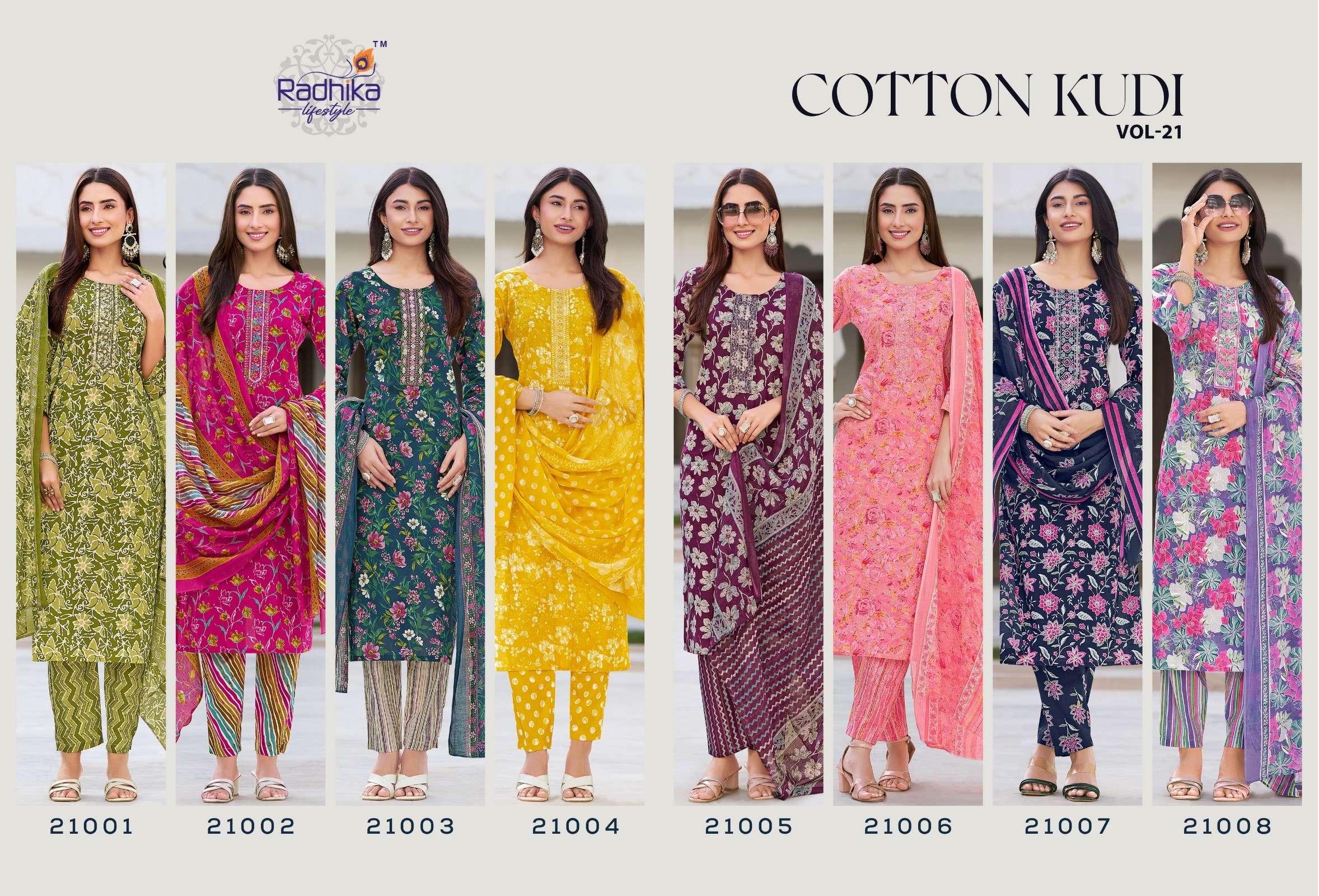 RADHIKA LIFESTYLE COTTON KUDI VOL 21 