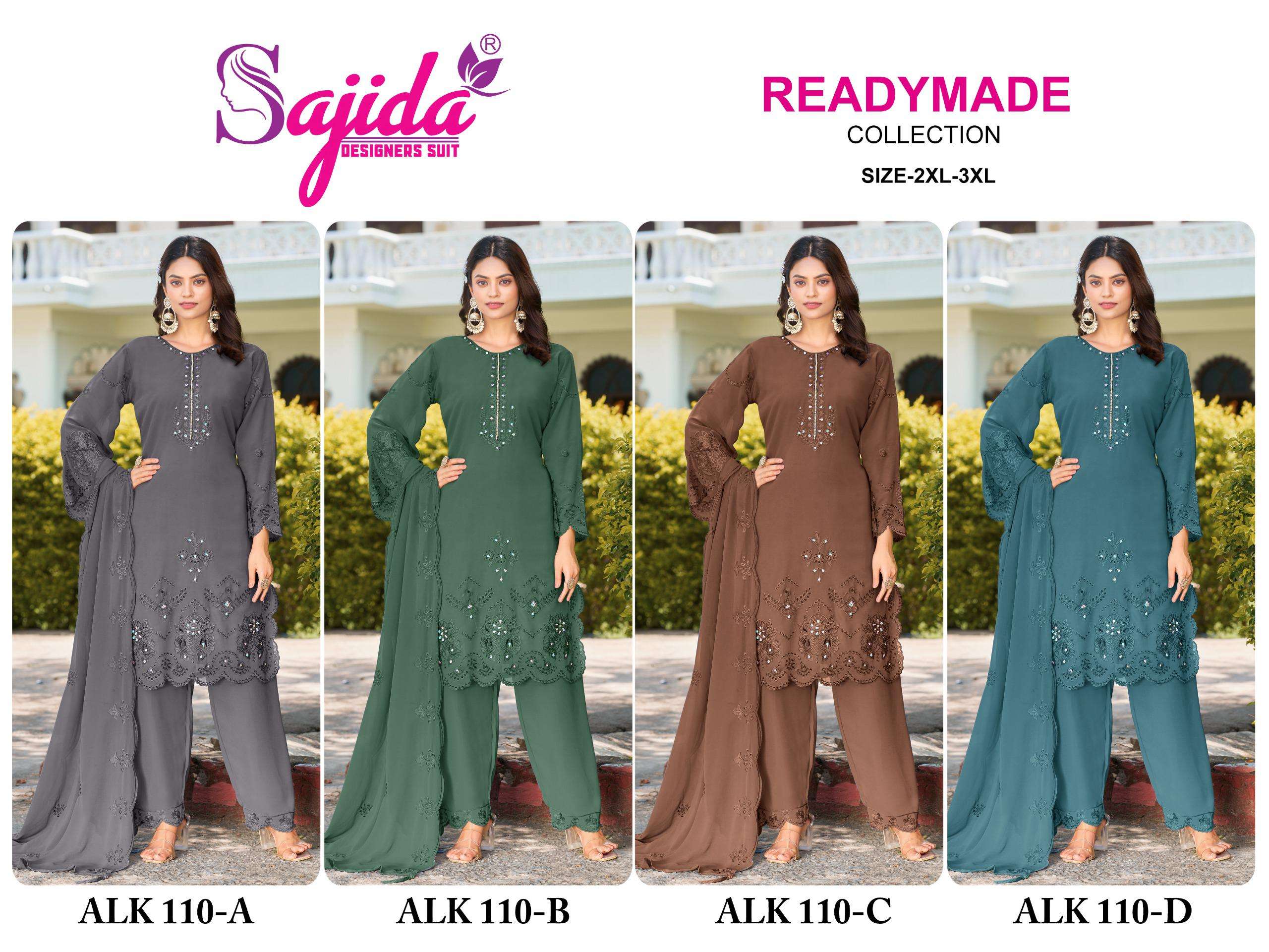 SAJIDA DESIGNER ALK 110 