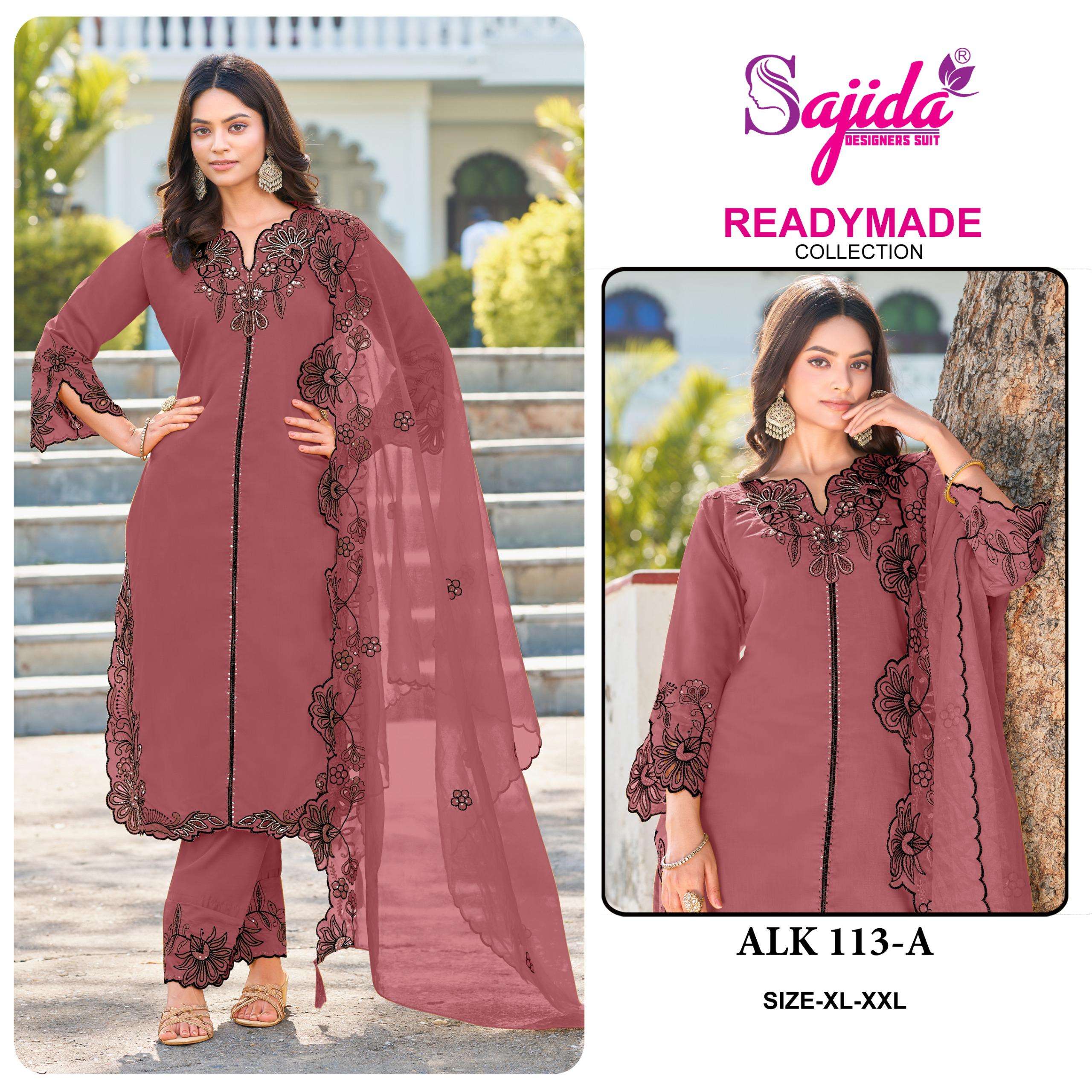 SAJIDA DESIGNER ALK 113