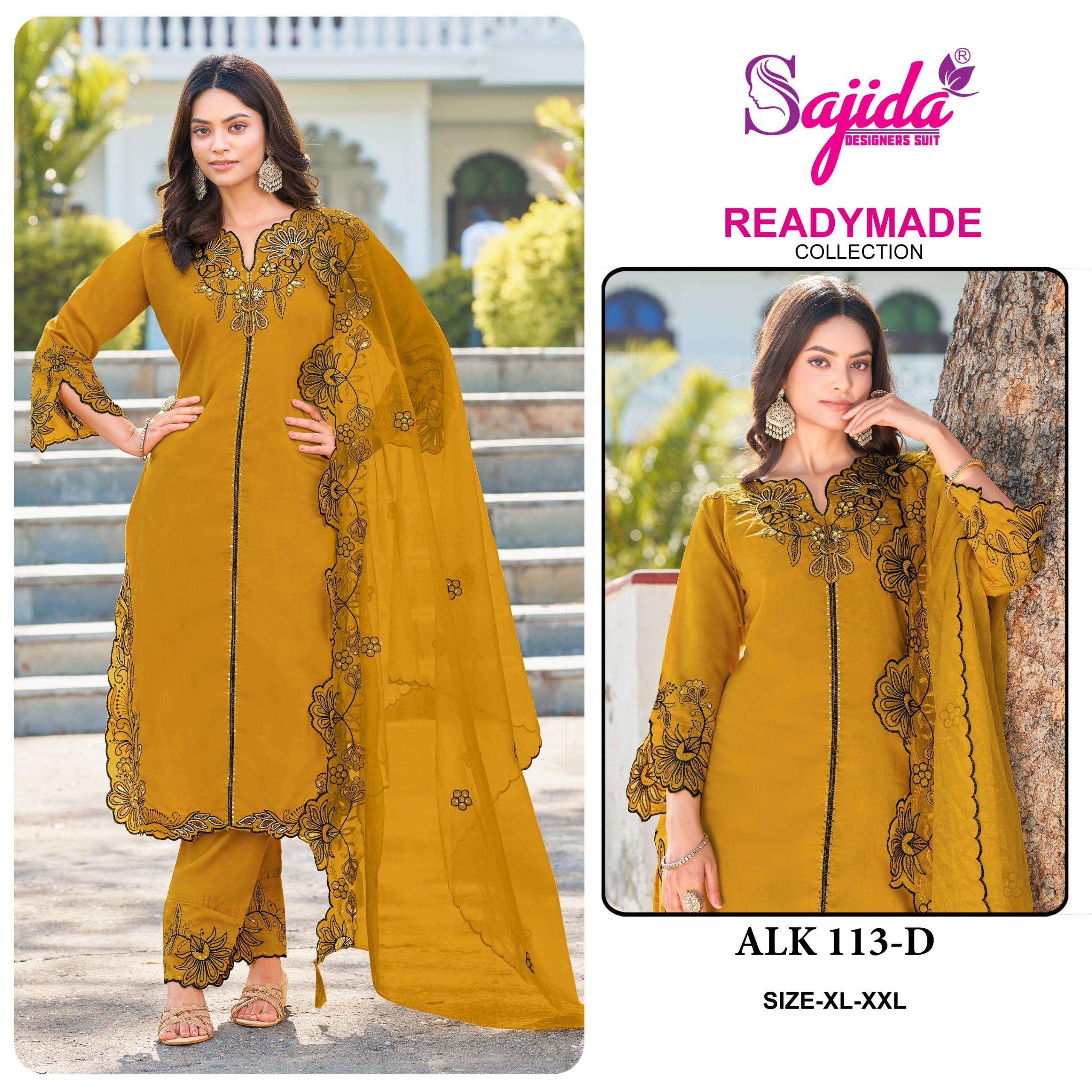 SAJIDA DESIGNER ALK 113