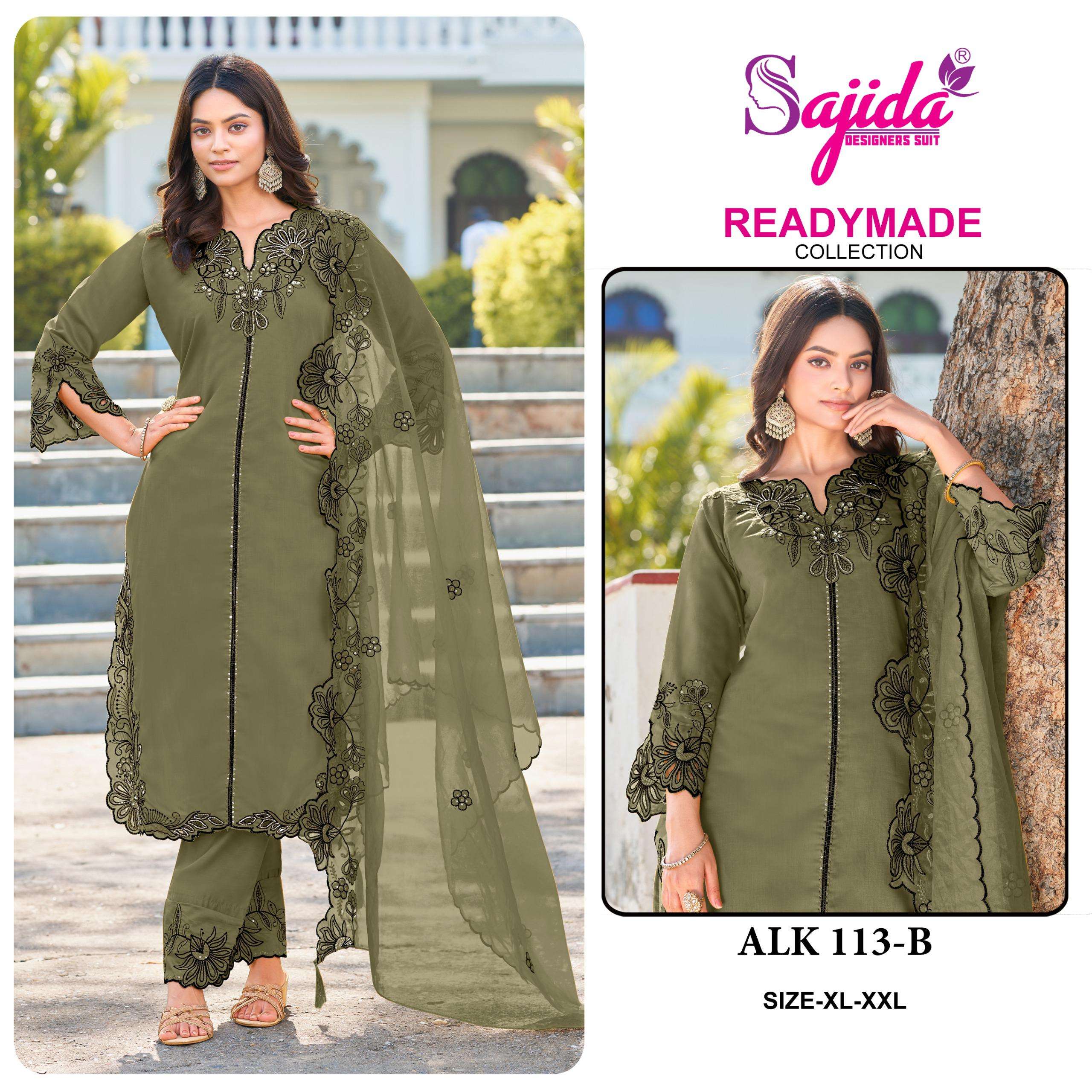 SAJIDA DESIGNER ALK 113
