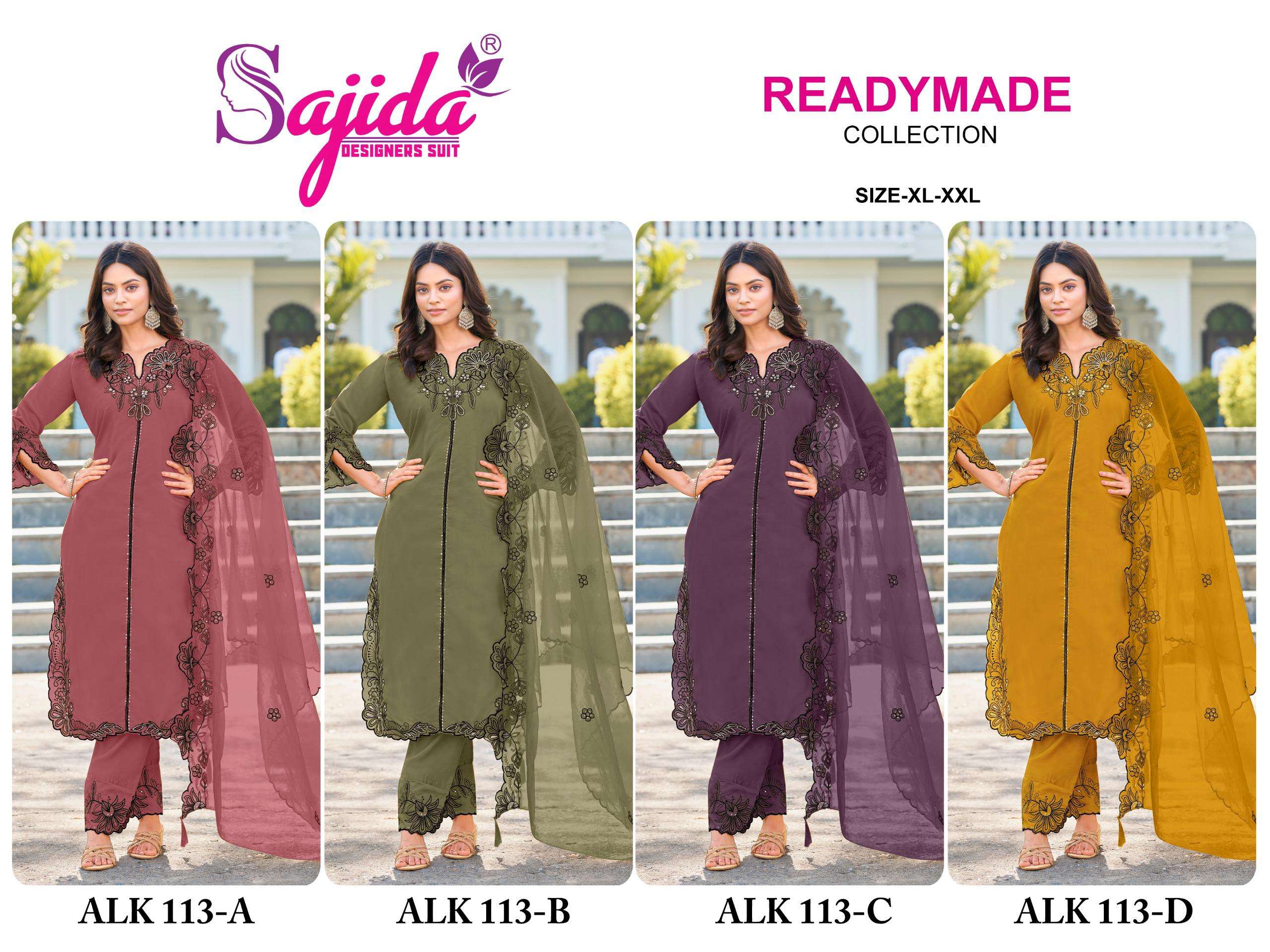 SAJIDA DESIGNER ALK 113