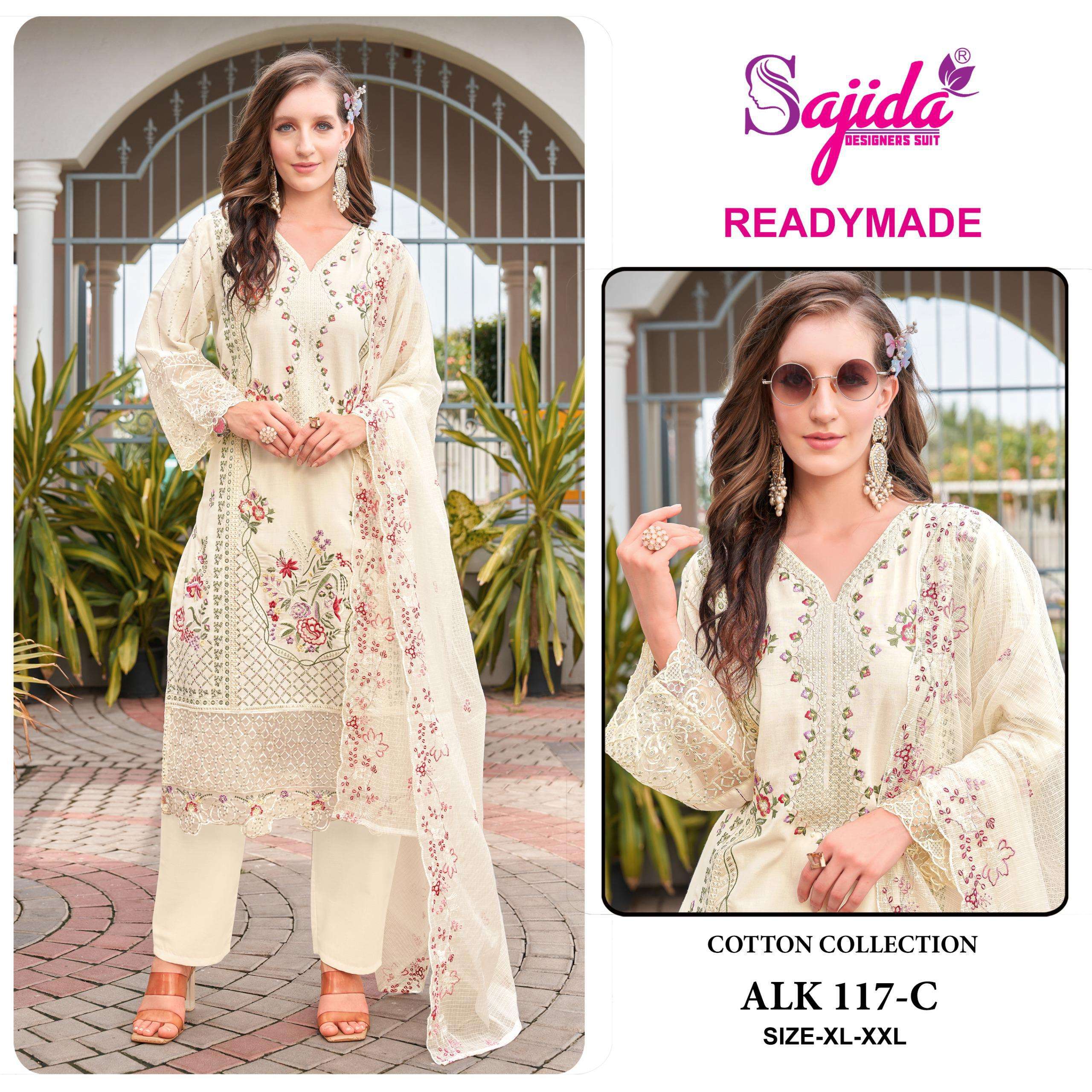 SAJIDA DESIGNER ALK 117