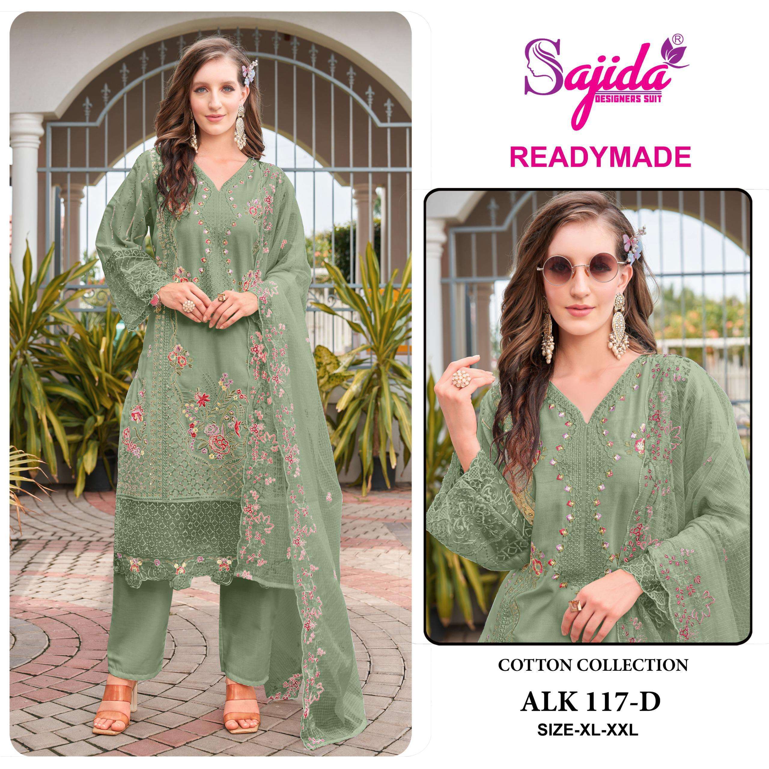 SAJIDA DESIGNER ALK 117