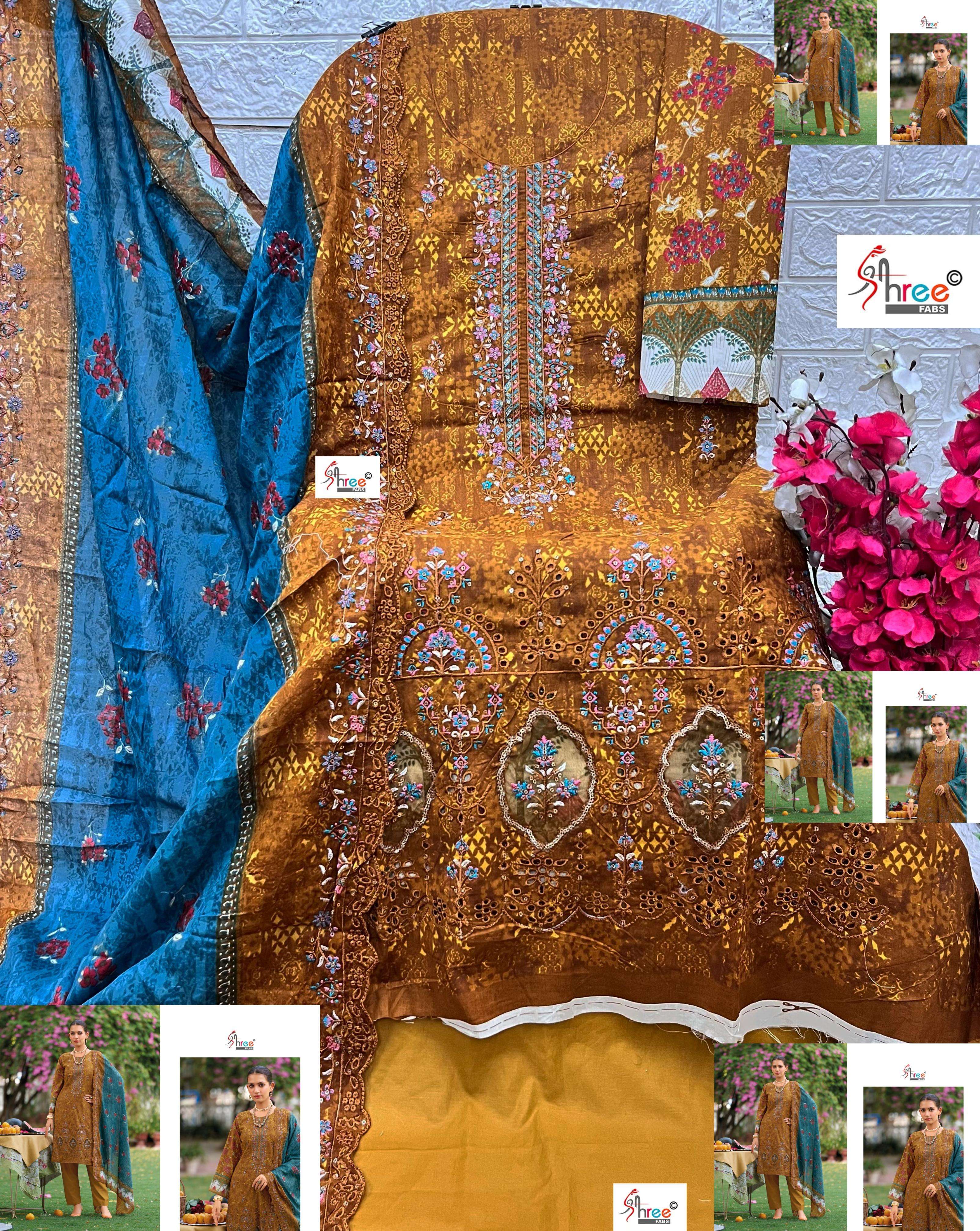 SHREE FABS BIN SAEED LAWN COLLECTION VOL 21 READY MADE COLLECTION 
