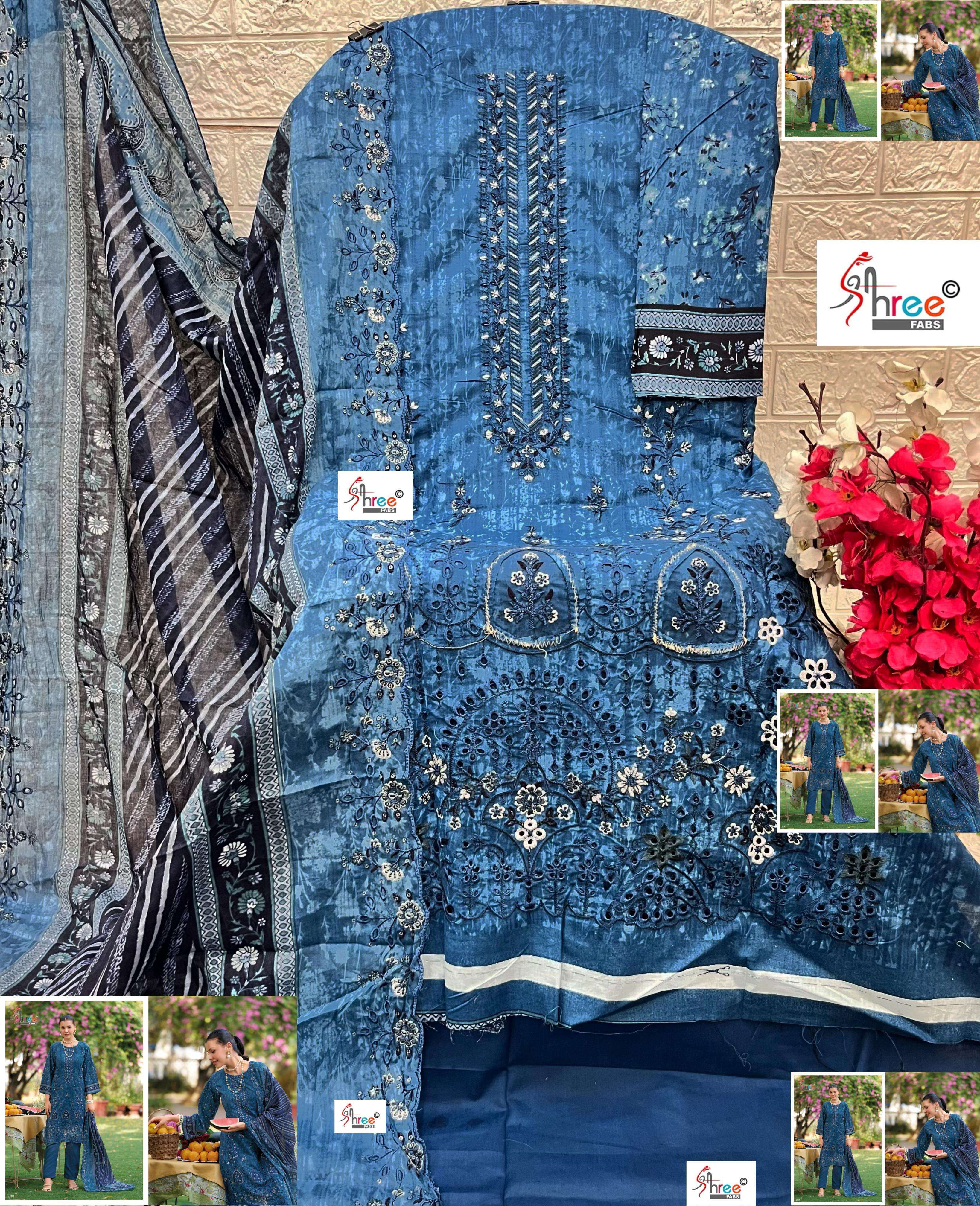 SHREE FABS BIN SAEED LAWN COLLECTION VOL 21 READY MADE COLLECTION 