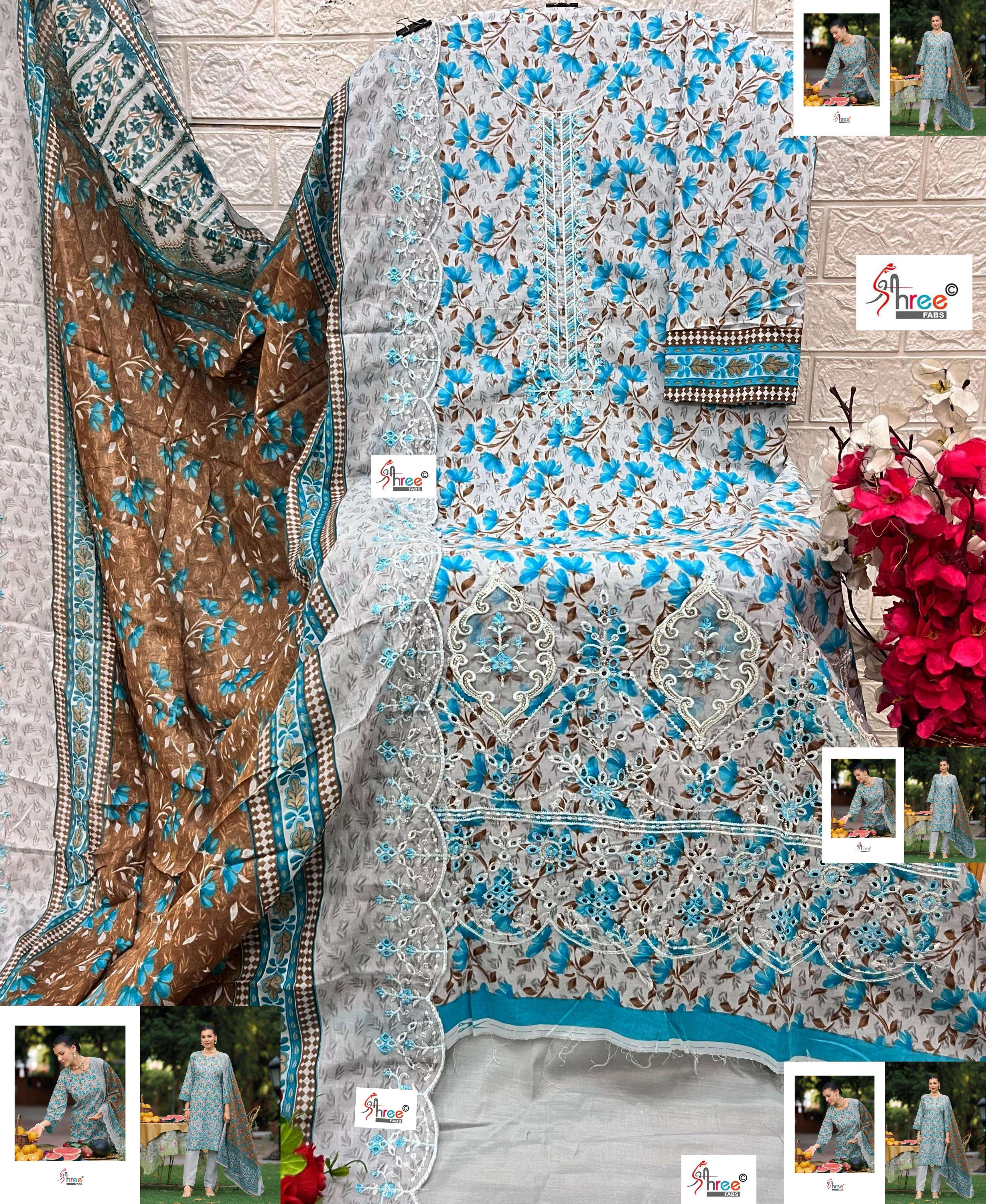 SHREE FABS BIN SAEED LAWN COLLECTION VOL 21 READY MADE COLLECTION 