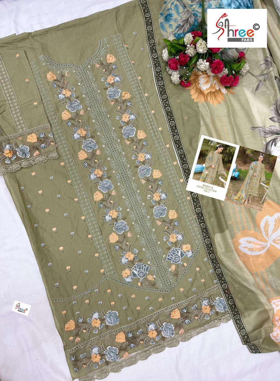 SHREE FABS MARIA B COLOUR COLLECTION VOL 3 