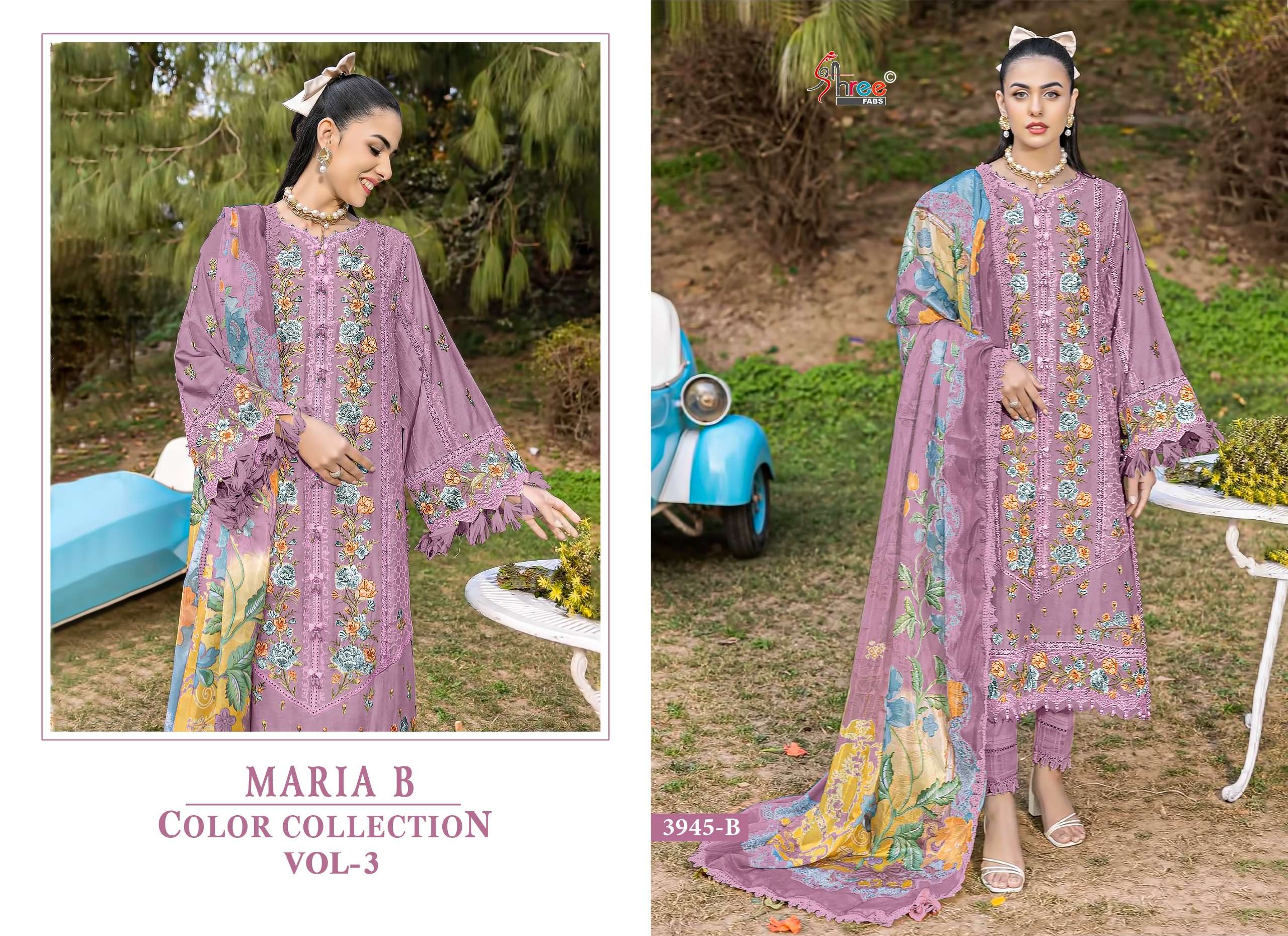 SHREE FABS MARIA B COLOUR COLLECTION VOL 3 