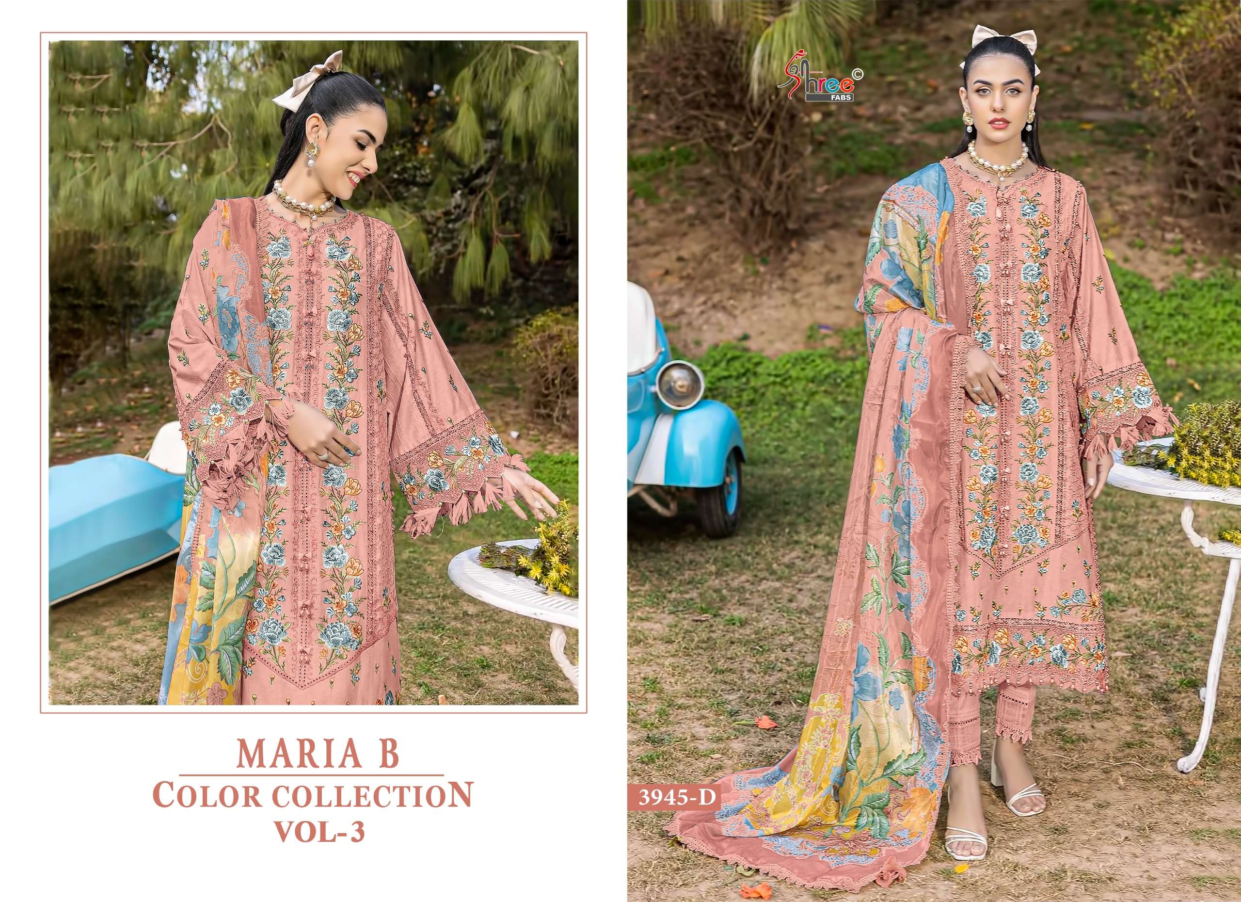 SHREE FABS MARIA B COLOUR COLLECTION VOL 3 
