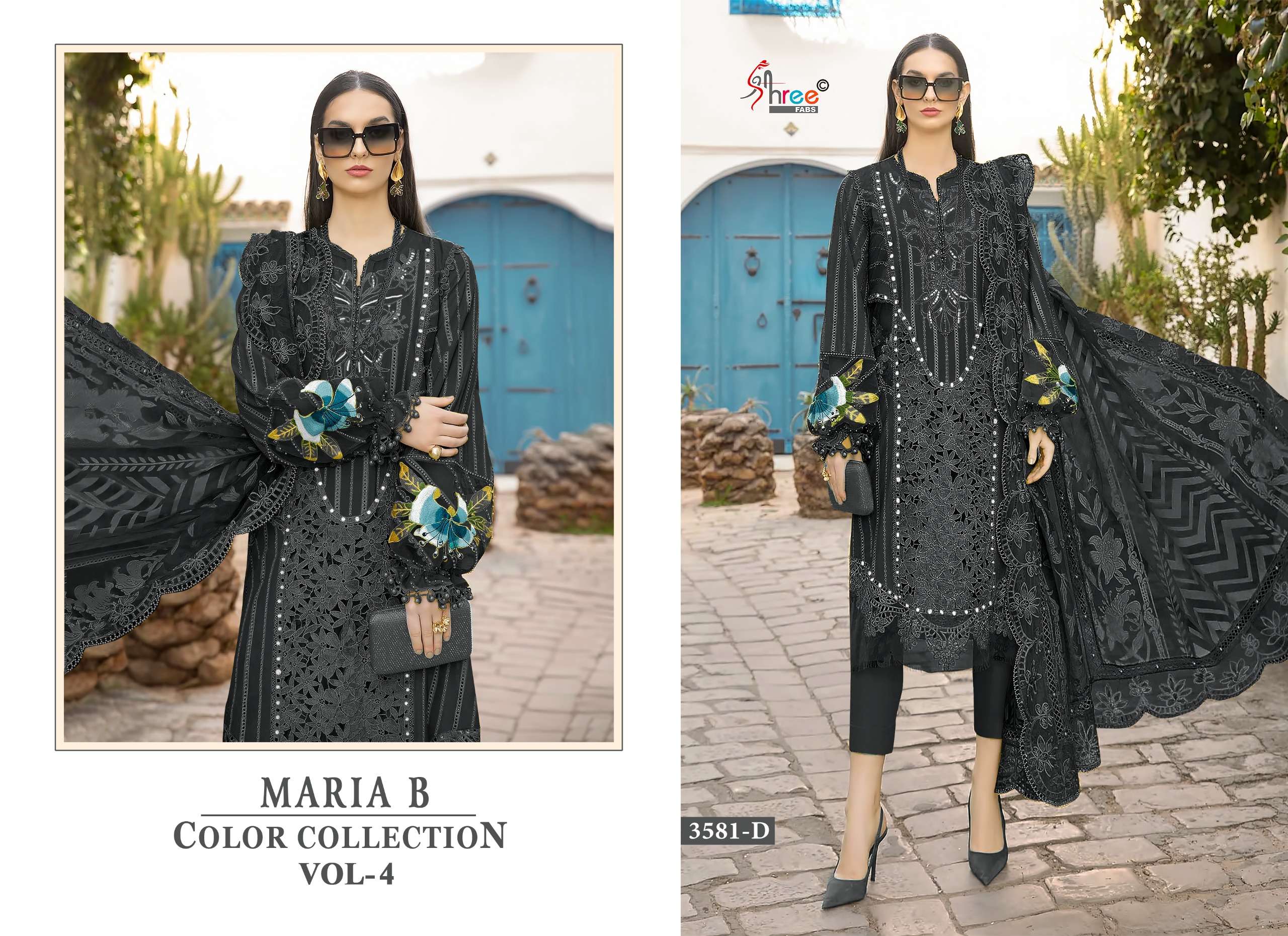SHREE FABS MARIA B COLOUR COLLECTION VOL 4 