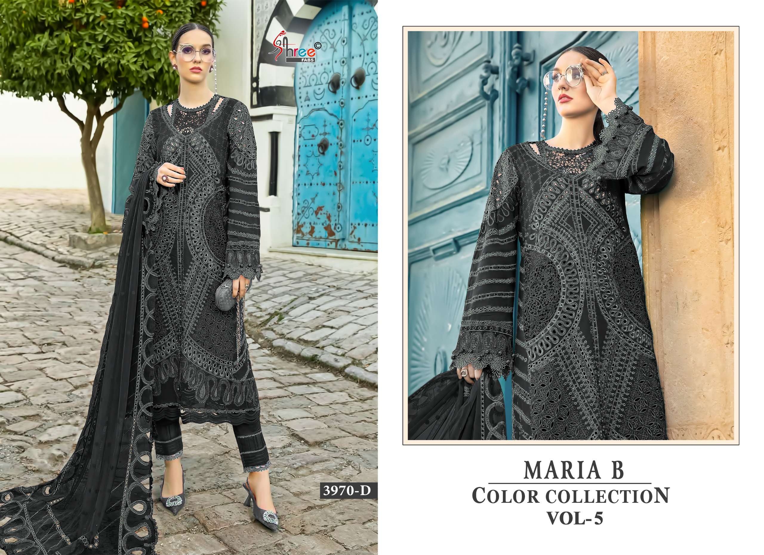 SHREE FABS MARIA B COLOUR COLLECTION VOL 5