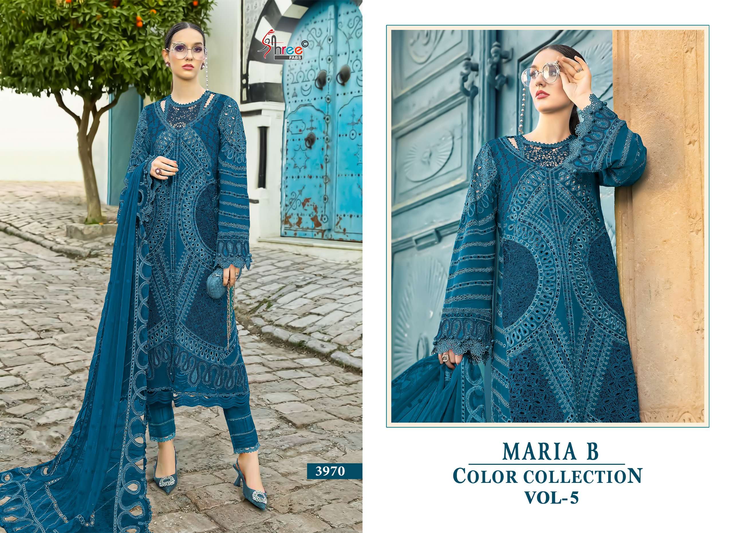 SHREE FABS MARIA B COLOUR COLLECTION VOL 5
