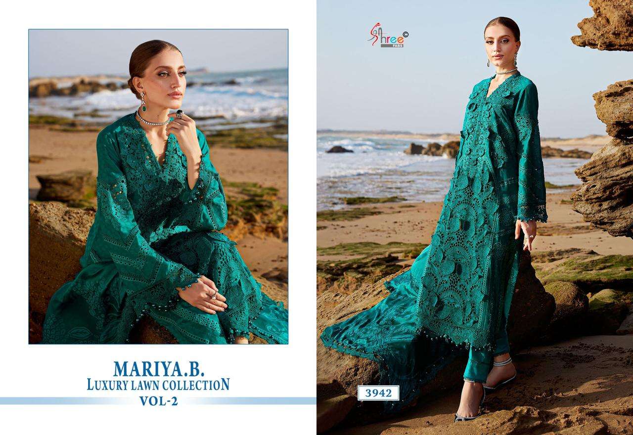 SHREE FABS MARIYA B LUXURY LAWN COLLECTION VOL 2
