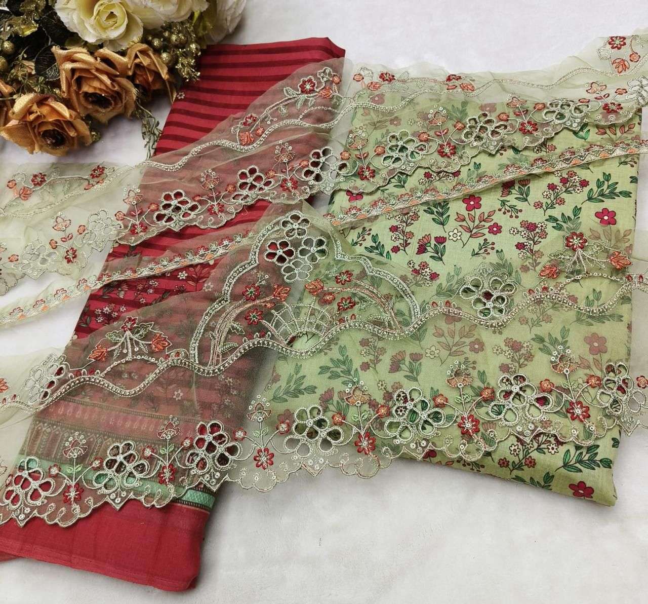 SHREE FABS SADA BAHAR CUTWORK COLLECTION NX