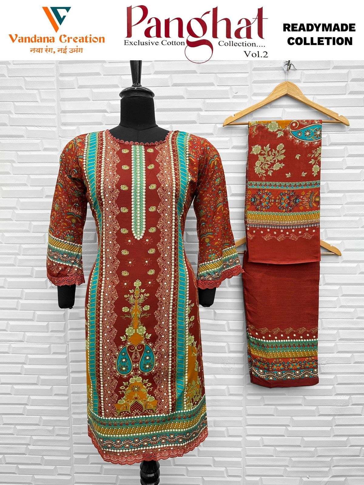 VANDANA‎‎‎‎‎ CREATION PANGHAT VOL 2 READY MADE COLLECTION