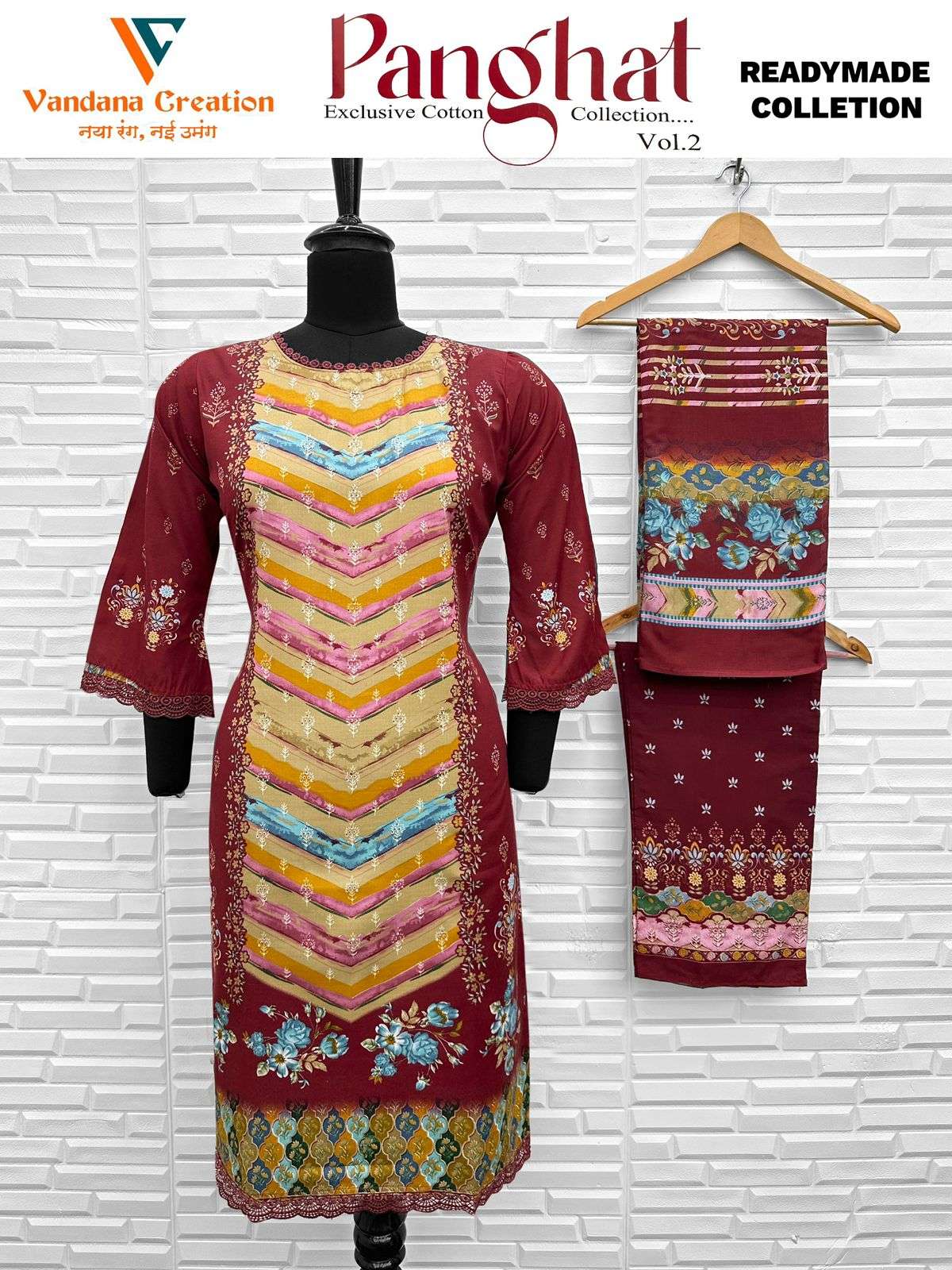 VANDANA‎‎‎‎‎ CREATION PANGHAT VOL 2 READY MADE COLLECTION