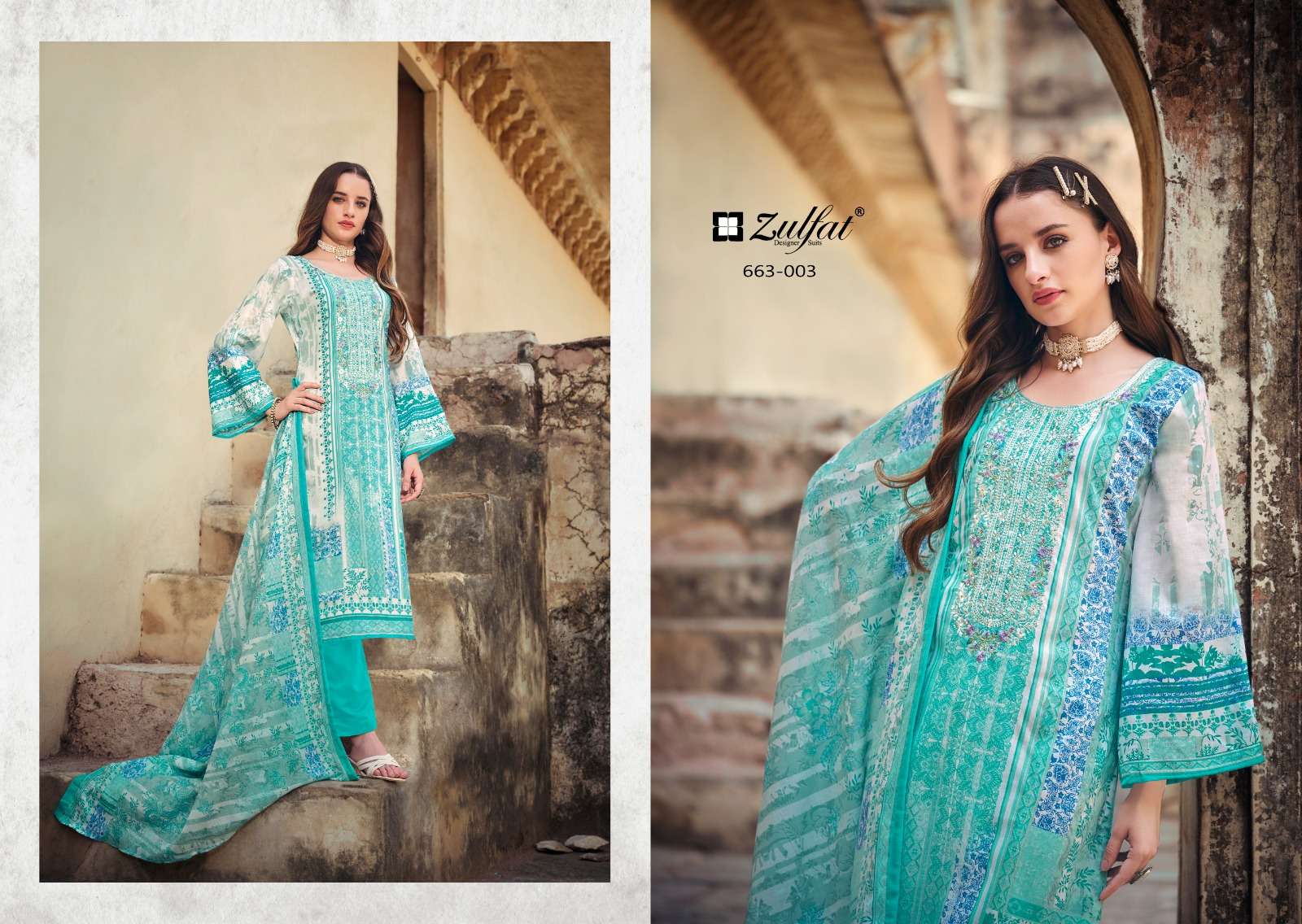 ZULFAT DESIGNER SUITS GULNAAZ VOL 5 