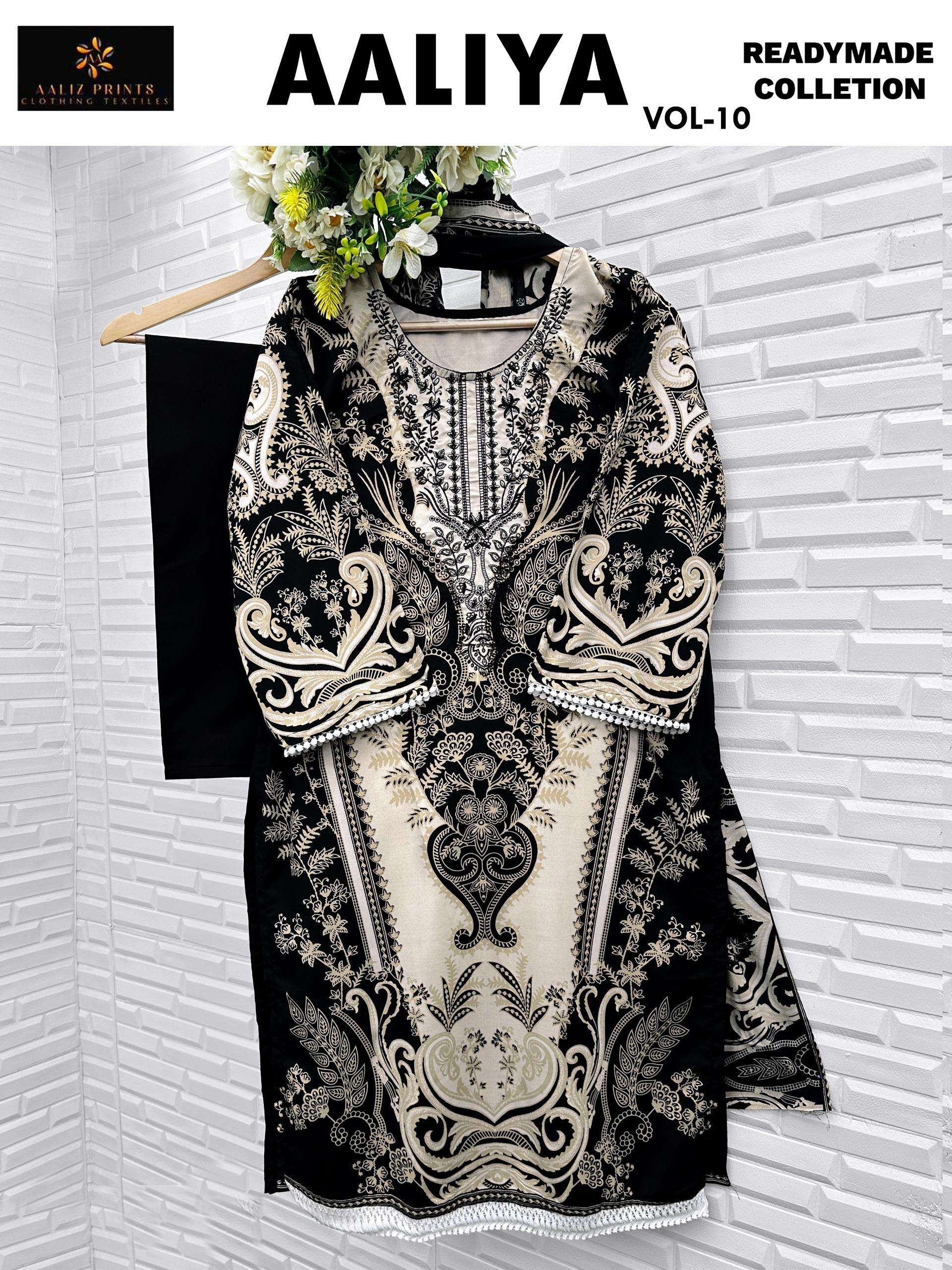 AALIZ PRINTS AALIYA VOL 10 READY MADE COLLECTION 