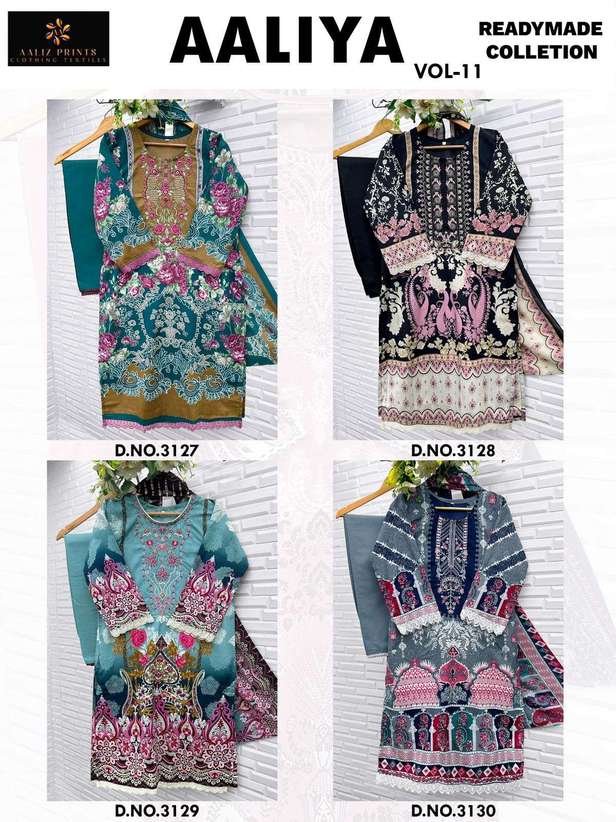 AALIZ PRINTS AALIYA VOL 11 READY MADE COLLECTION 