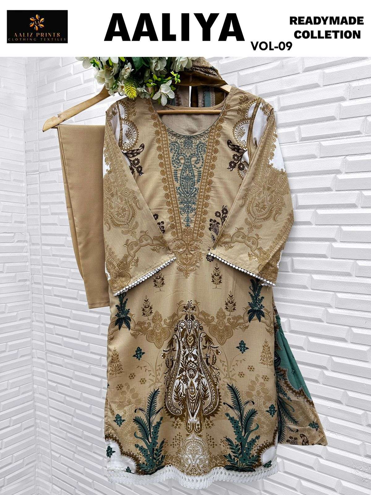 AALIZ PRINTS AALIYA VOL 9 READY MADE COLLECTION 