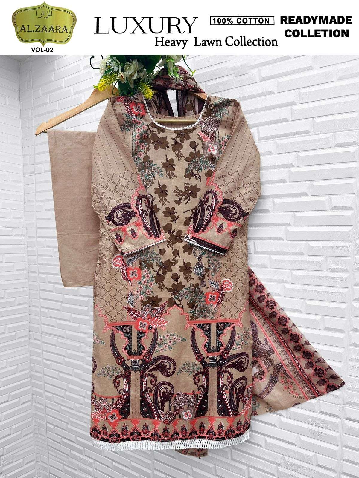 AL ZAARA VOL 2 FULL STICHED COLLECTION 