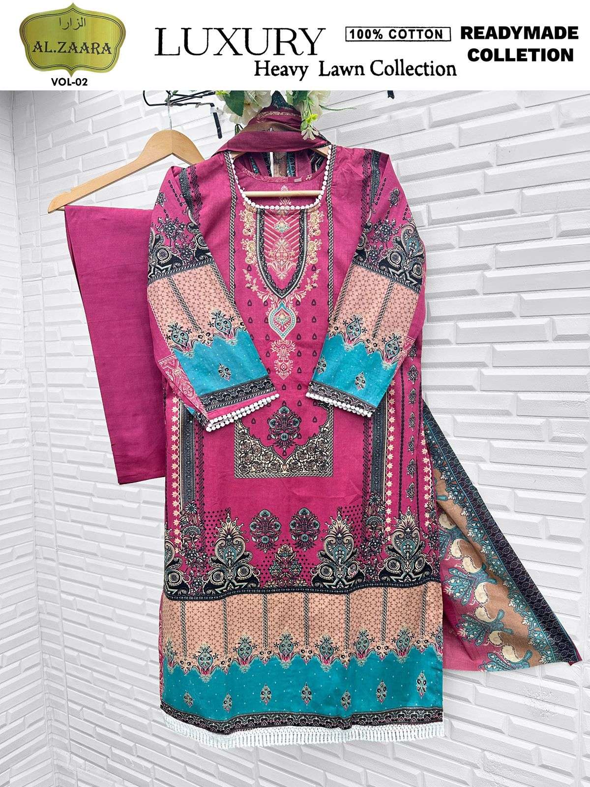 AL ZAARA VOL 2 FULL STICHED COLLECTION 