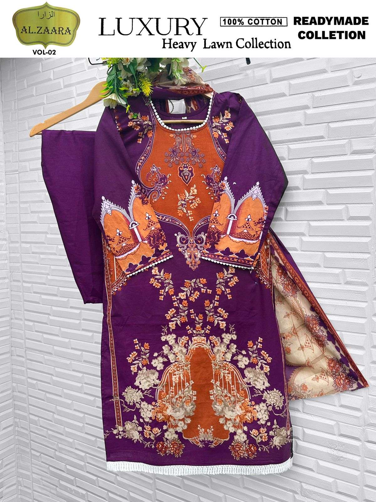 AL ZAARA VOL 2 FULL STICHED COLLECTION 
