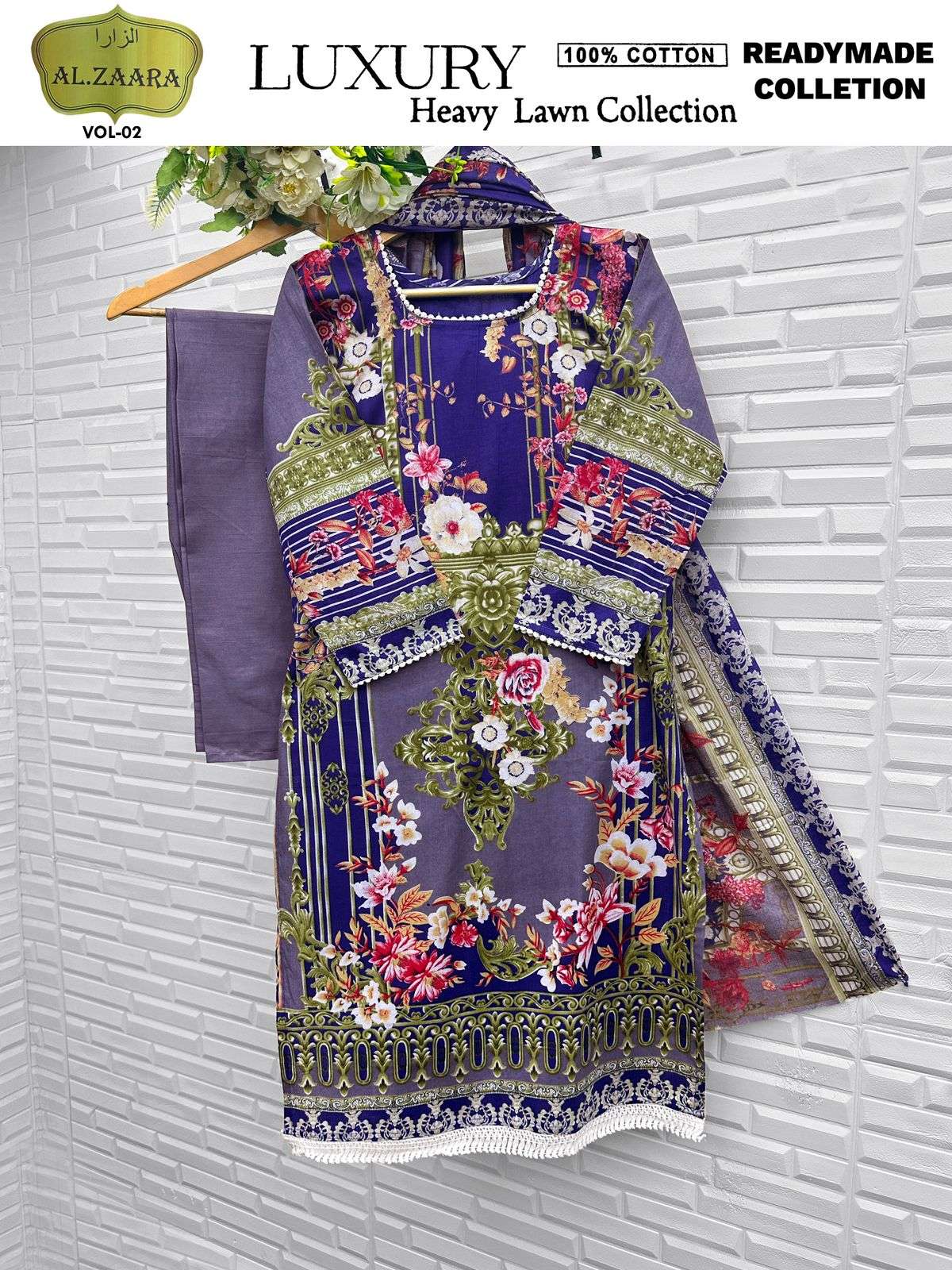 AL ZAARA VOL 2 FULL STICHED COLLECTION 