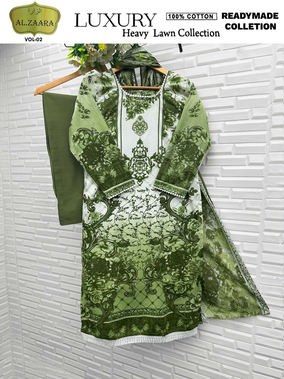 AL ZAARA VOL 2 FULL STICHED COLLECTION 