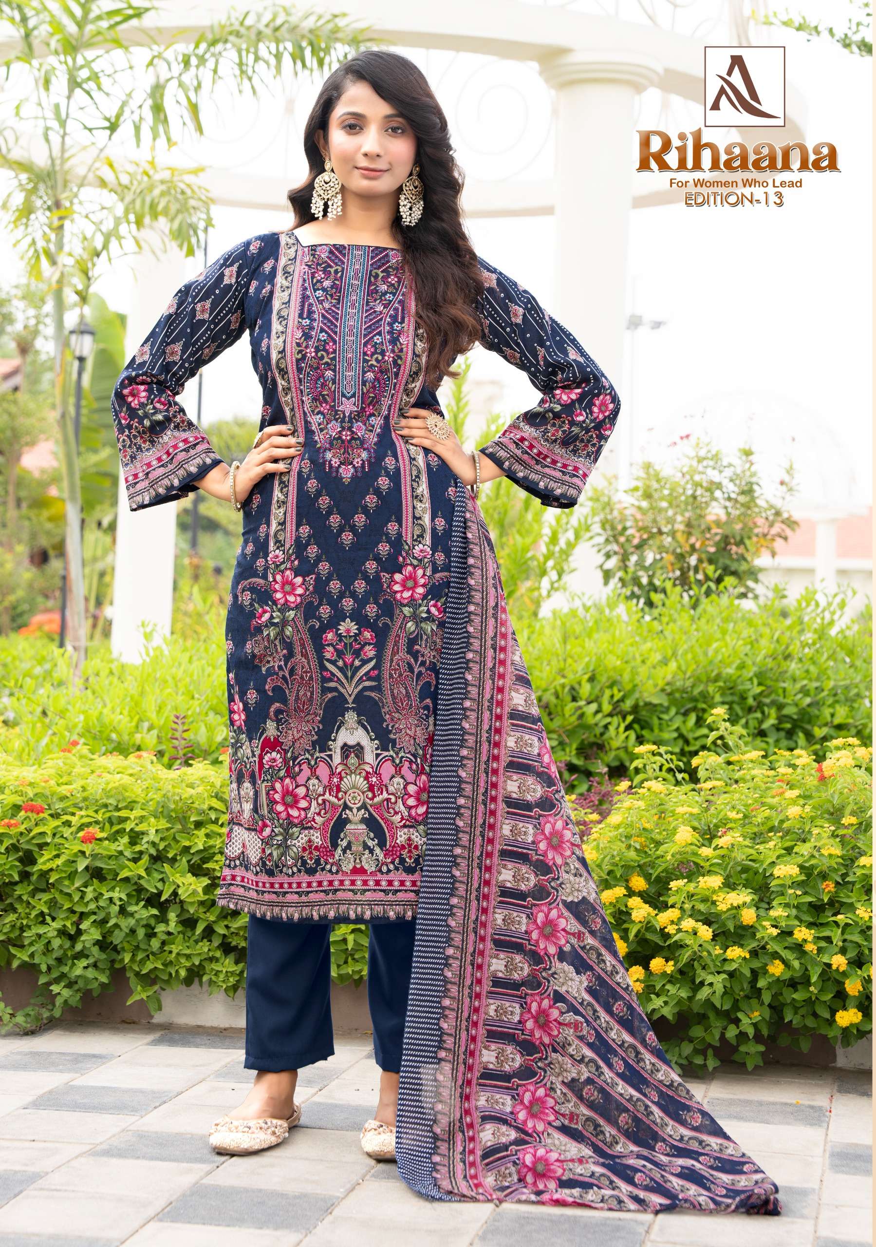 ALOK SUITS RIHAANA VOL 13
