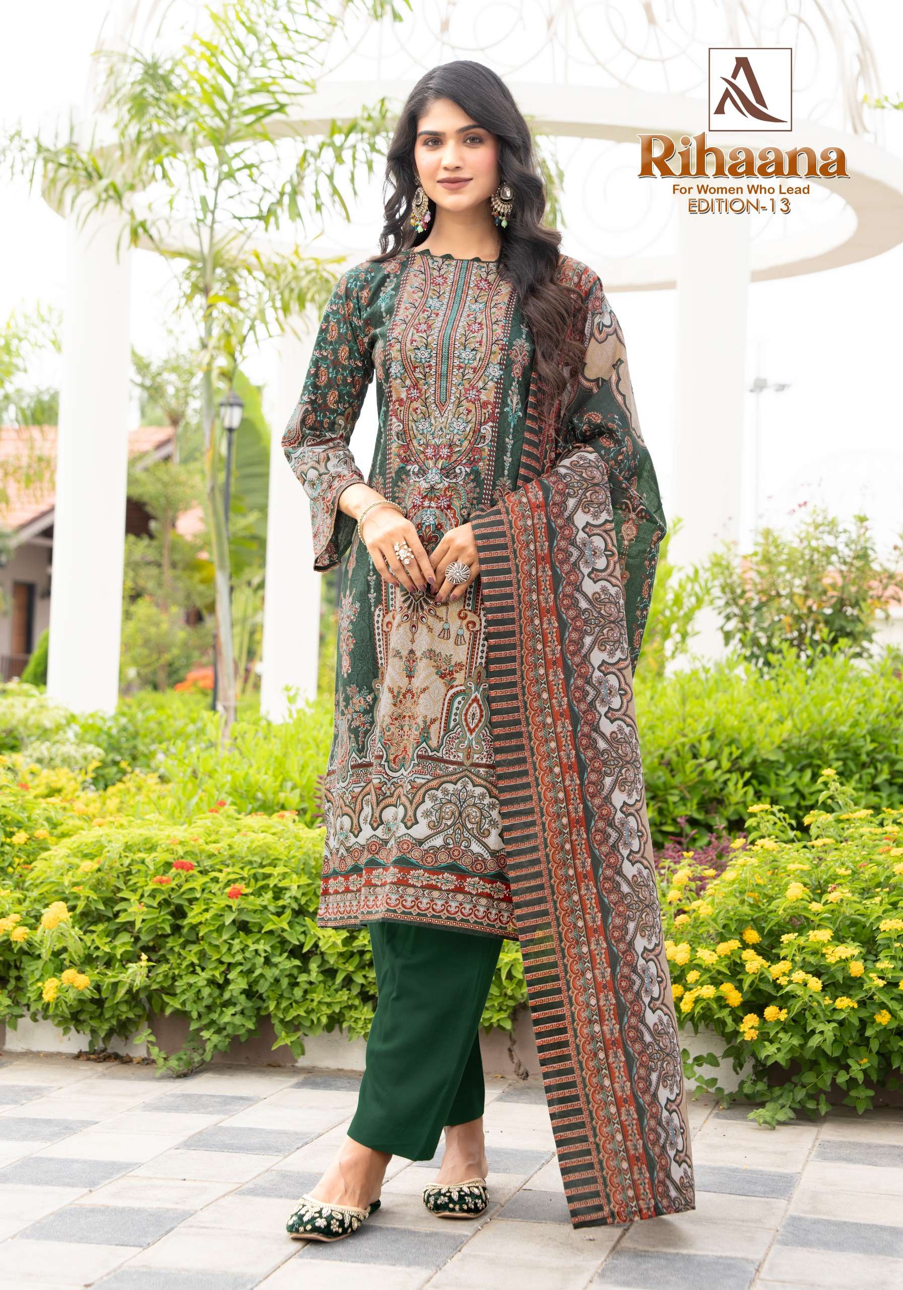 ALOK SUITS RIHAANA VOL 13